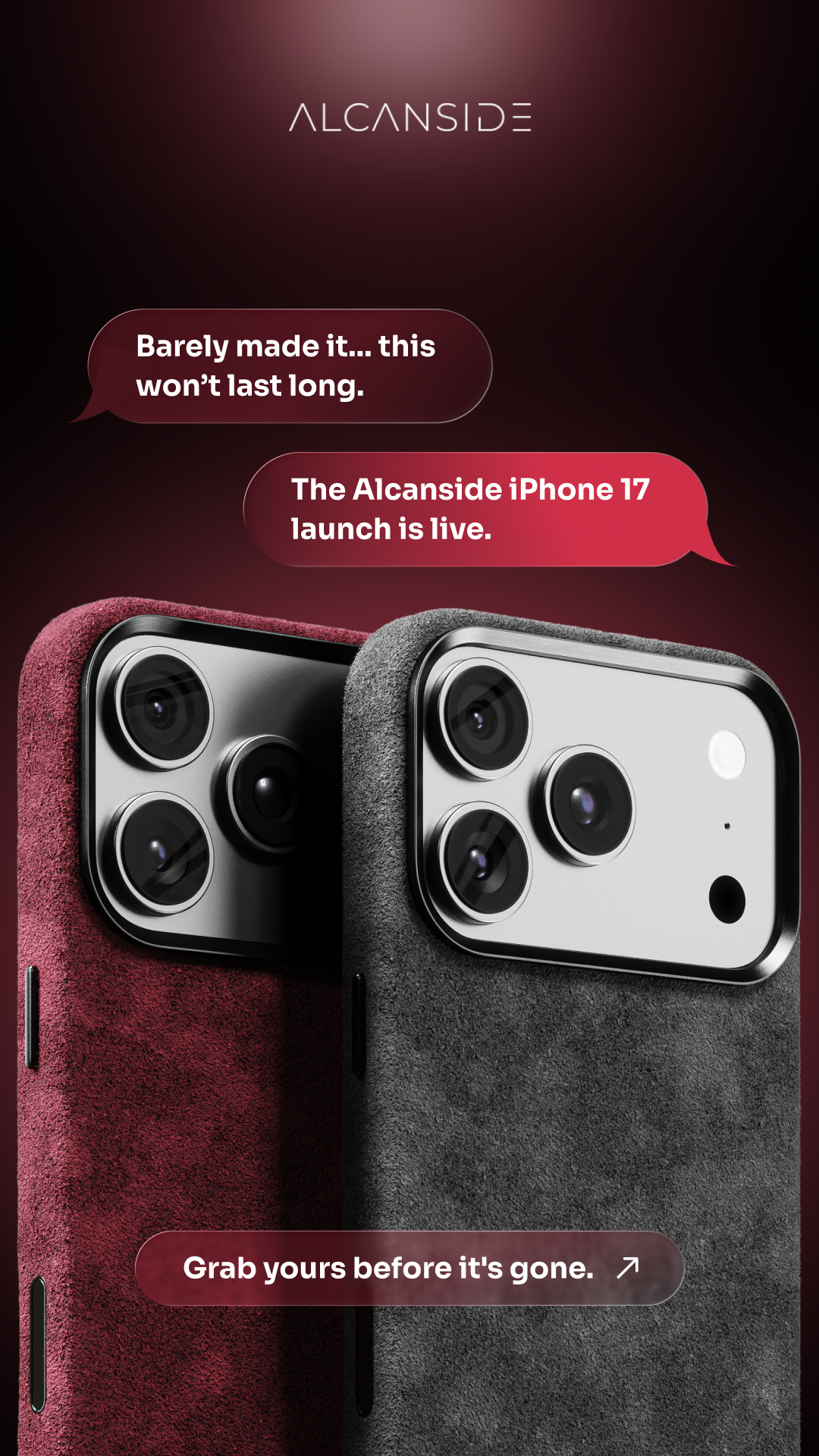 Alcanside Facebook ad