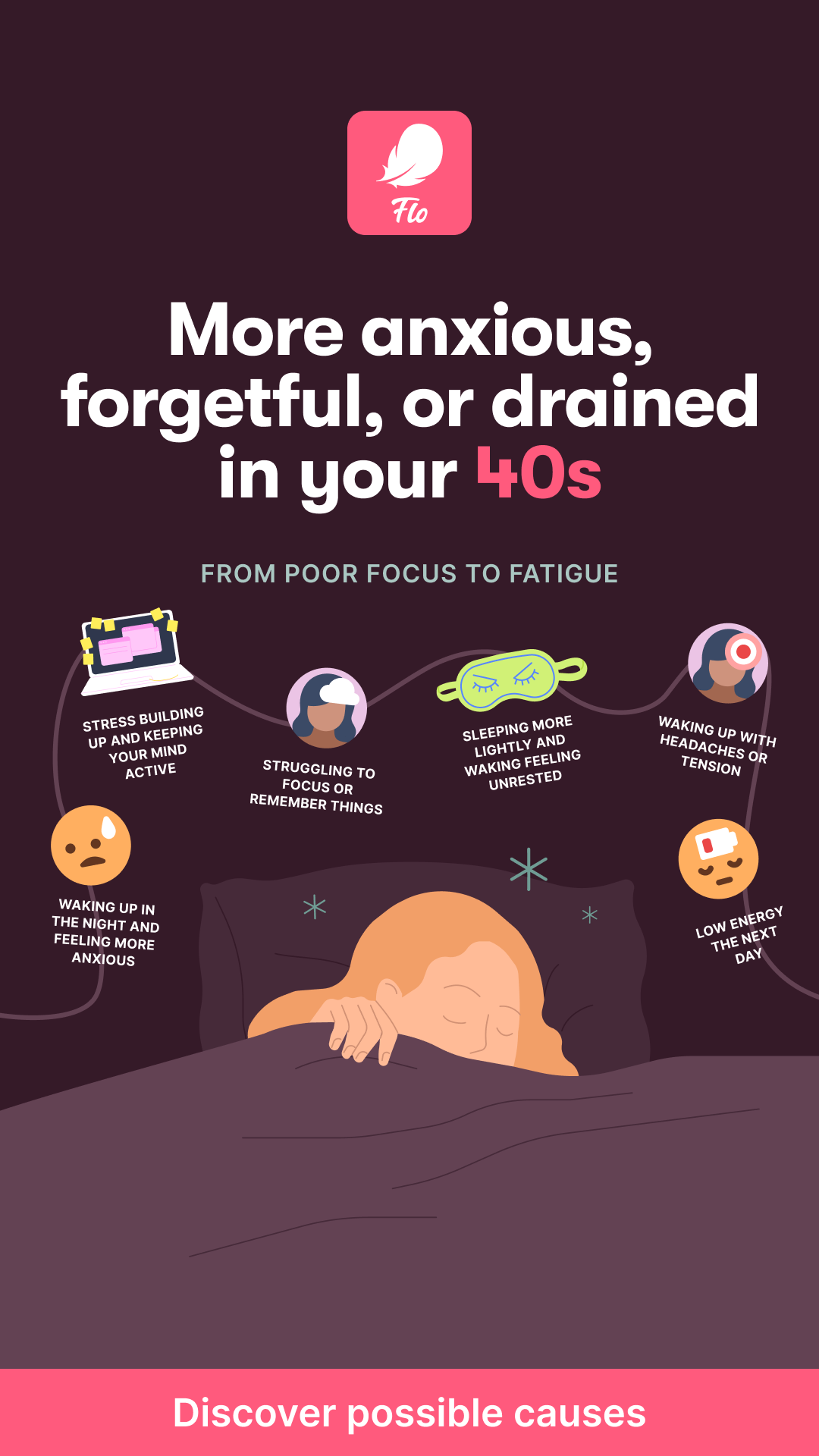 Flo Health App Facebook ad