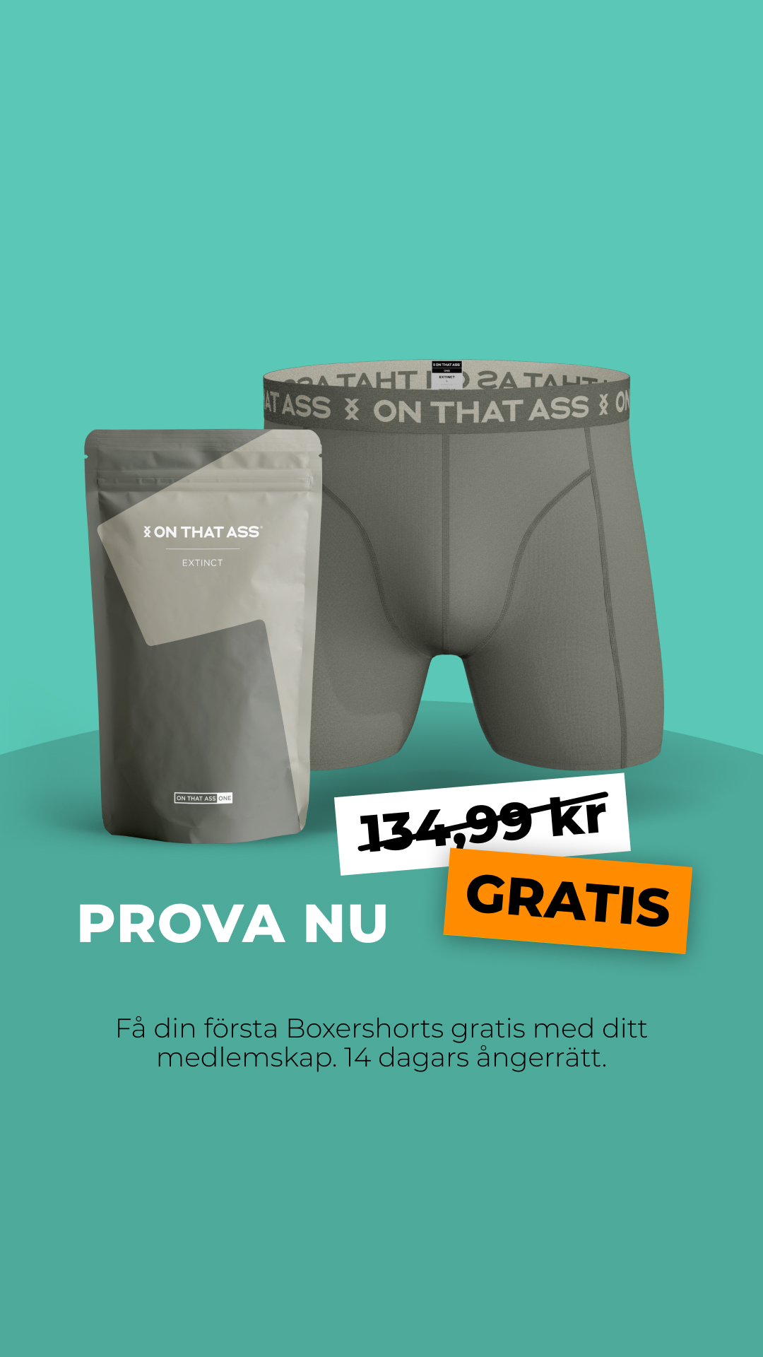 ON THAT ASS Facebook ad