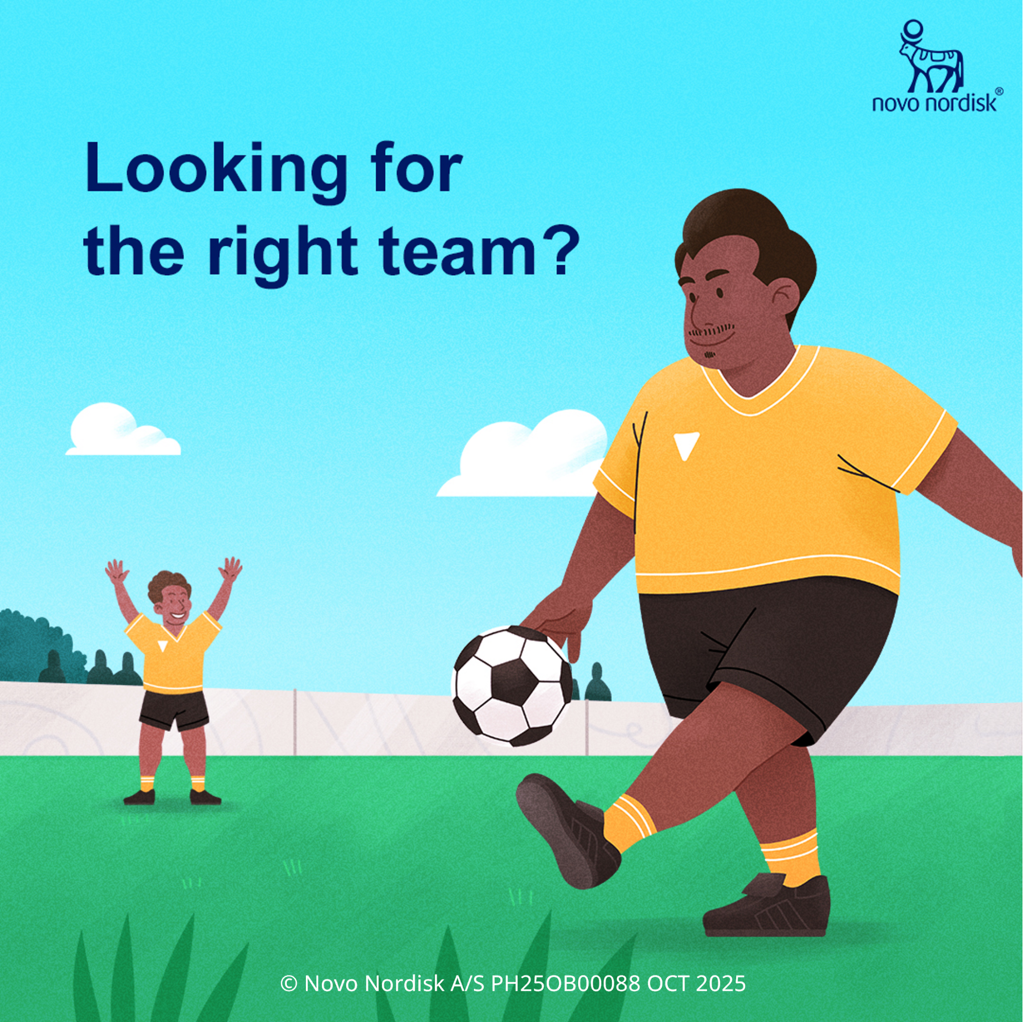 Novo Nordisk Facebook ad