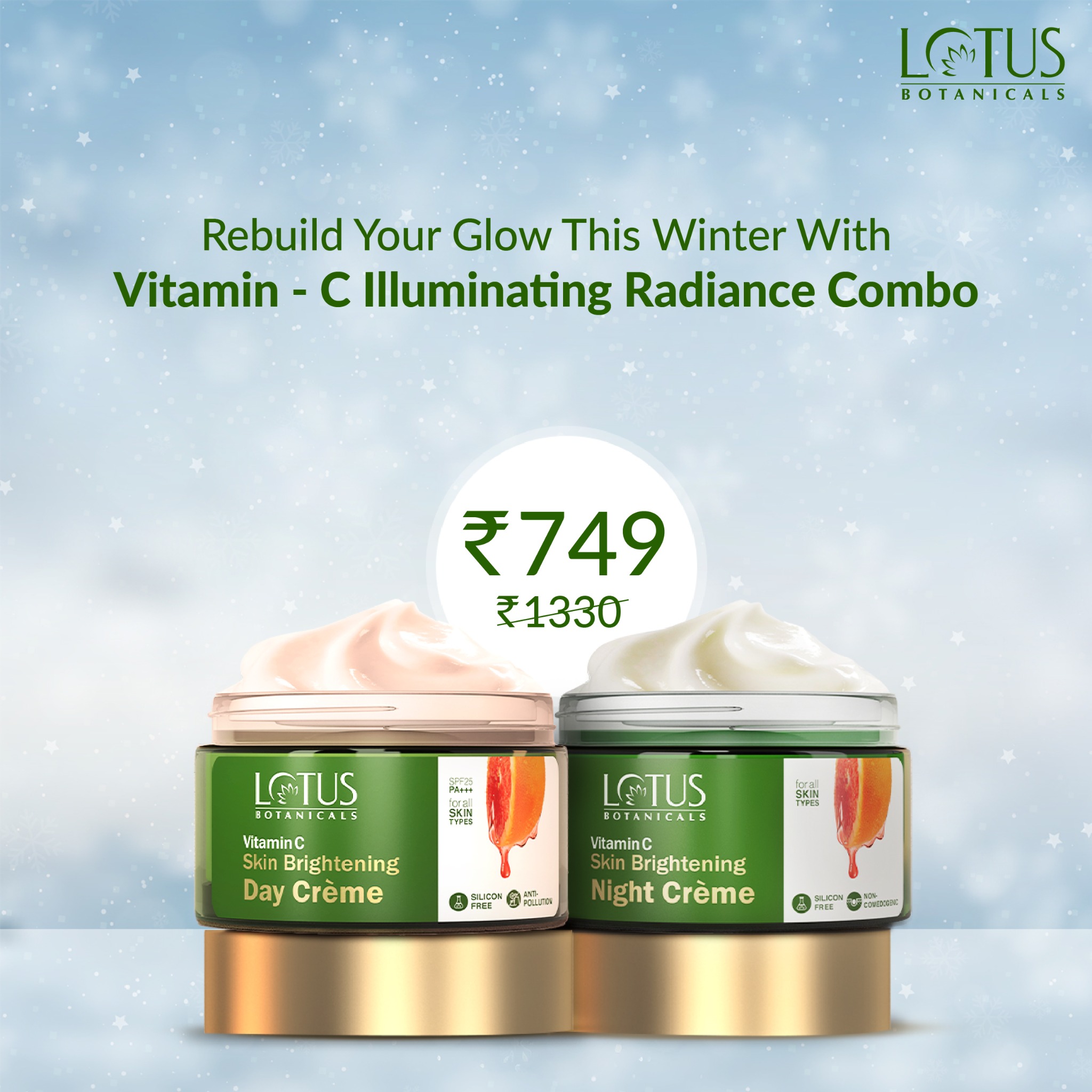 Lotus Botanicals Facebook ad