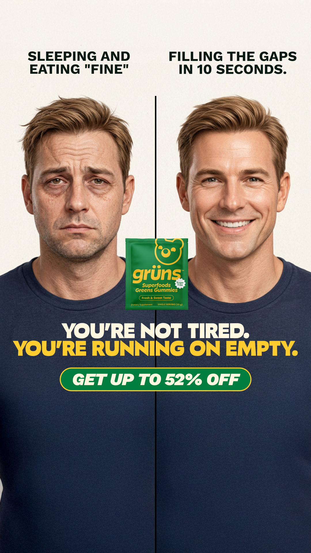Grüns Facebook ad