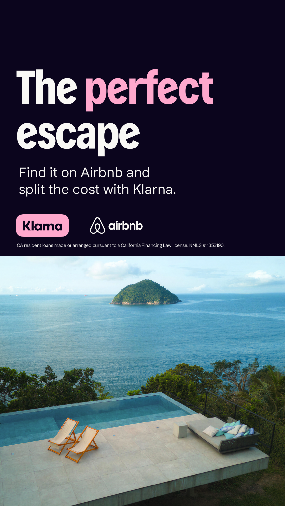 Airbnb Facebook ad
