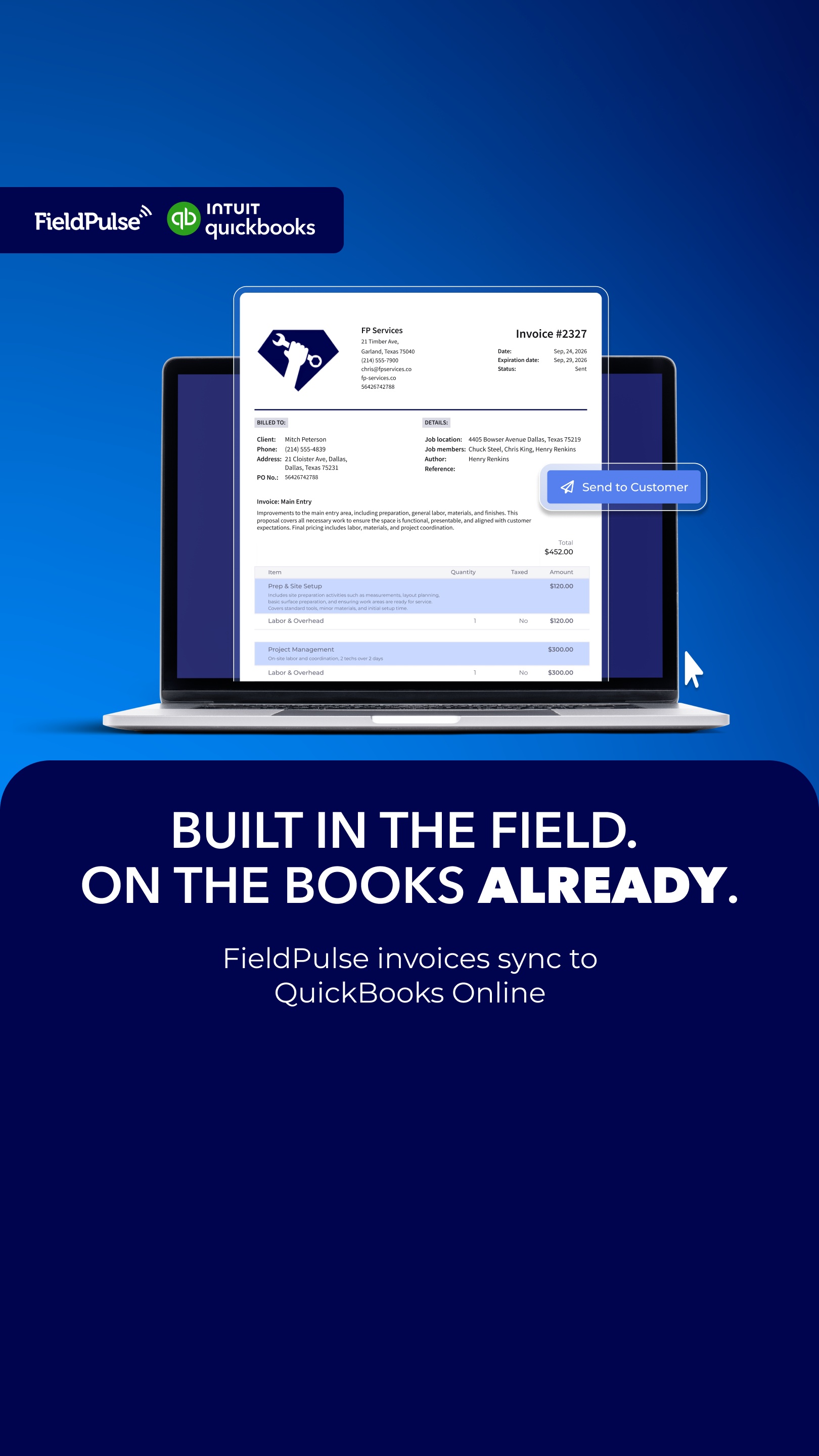FieldPulse Facebook ad