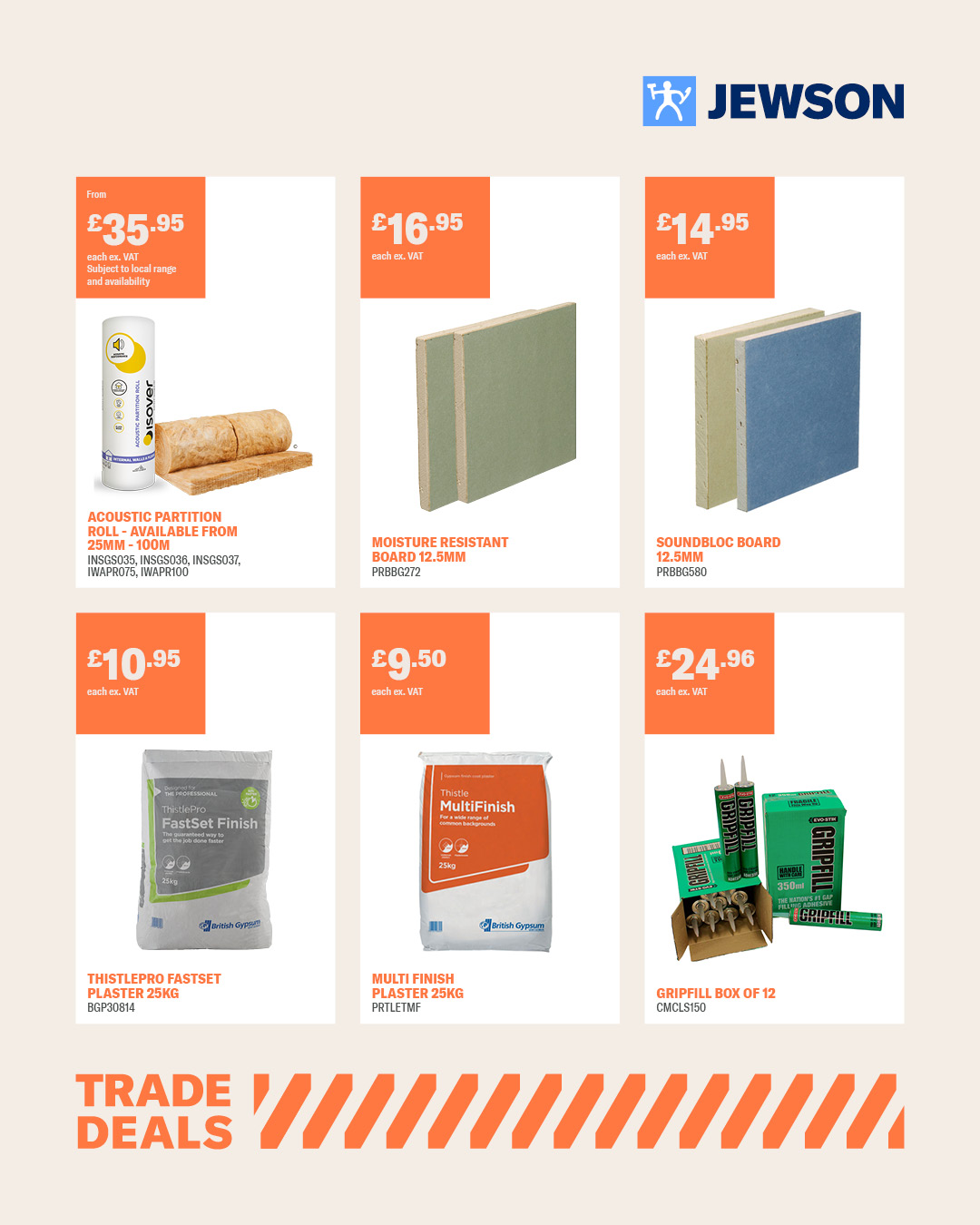 Jewson Facebook ad