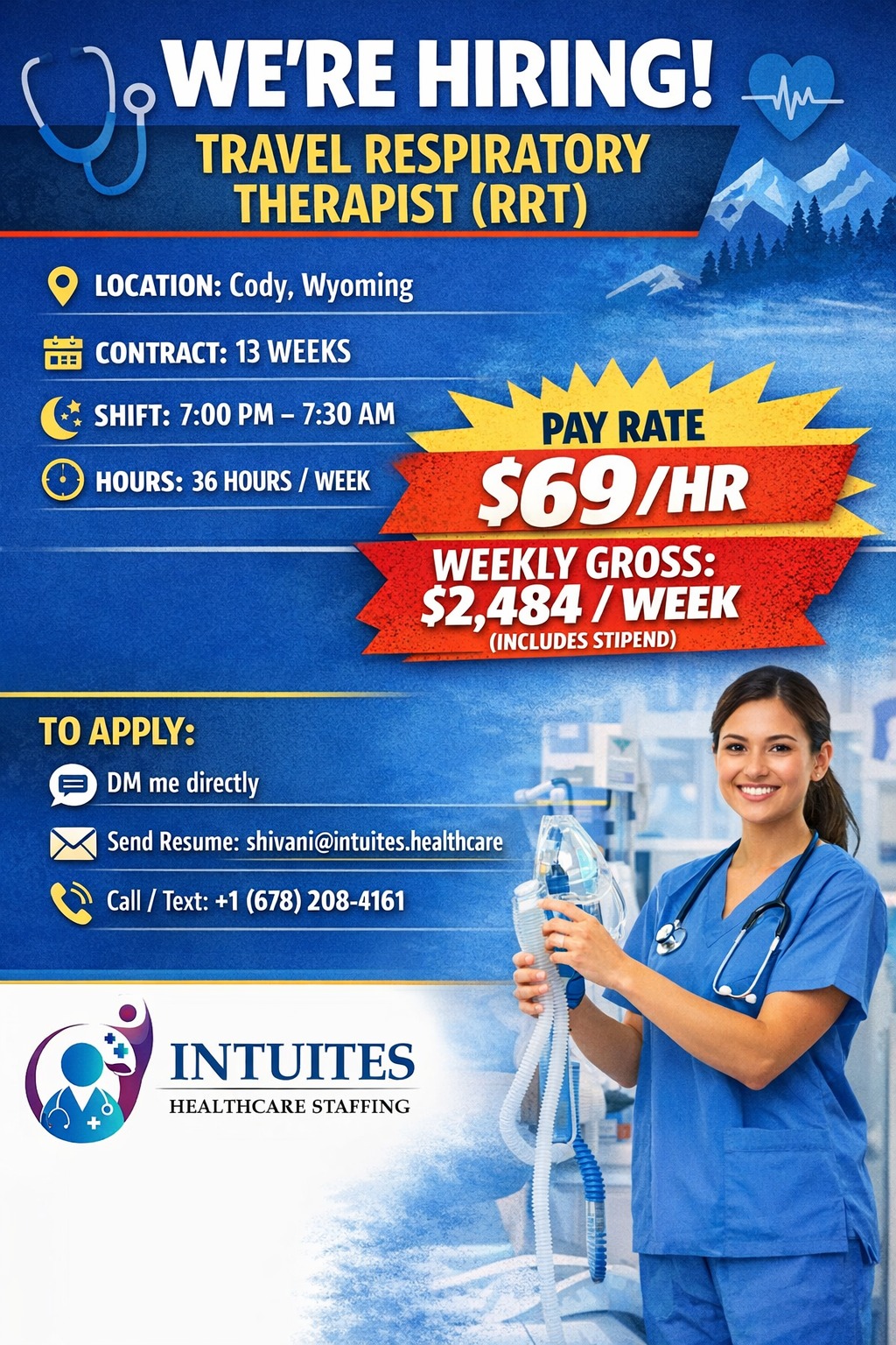 Intuites Healthcare Staffing Facebook ad