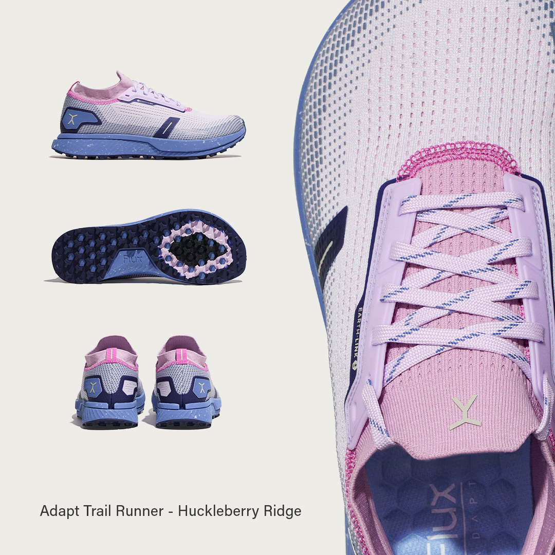 Flux Footwear Facebook ad: Less Shoe. More Trail.