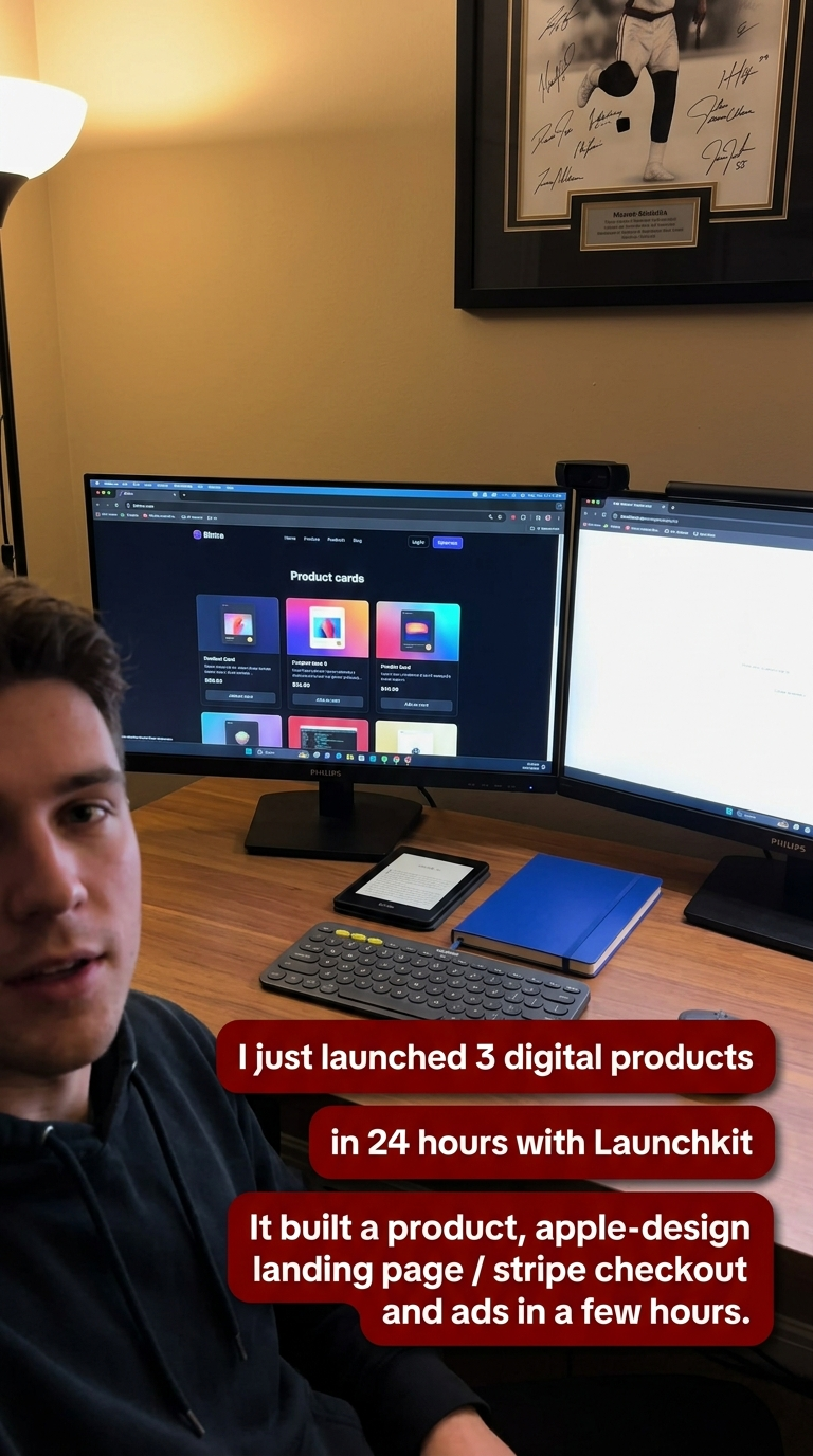 LaunchKit Facebook ad
