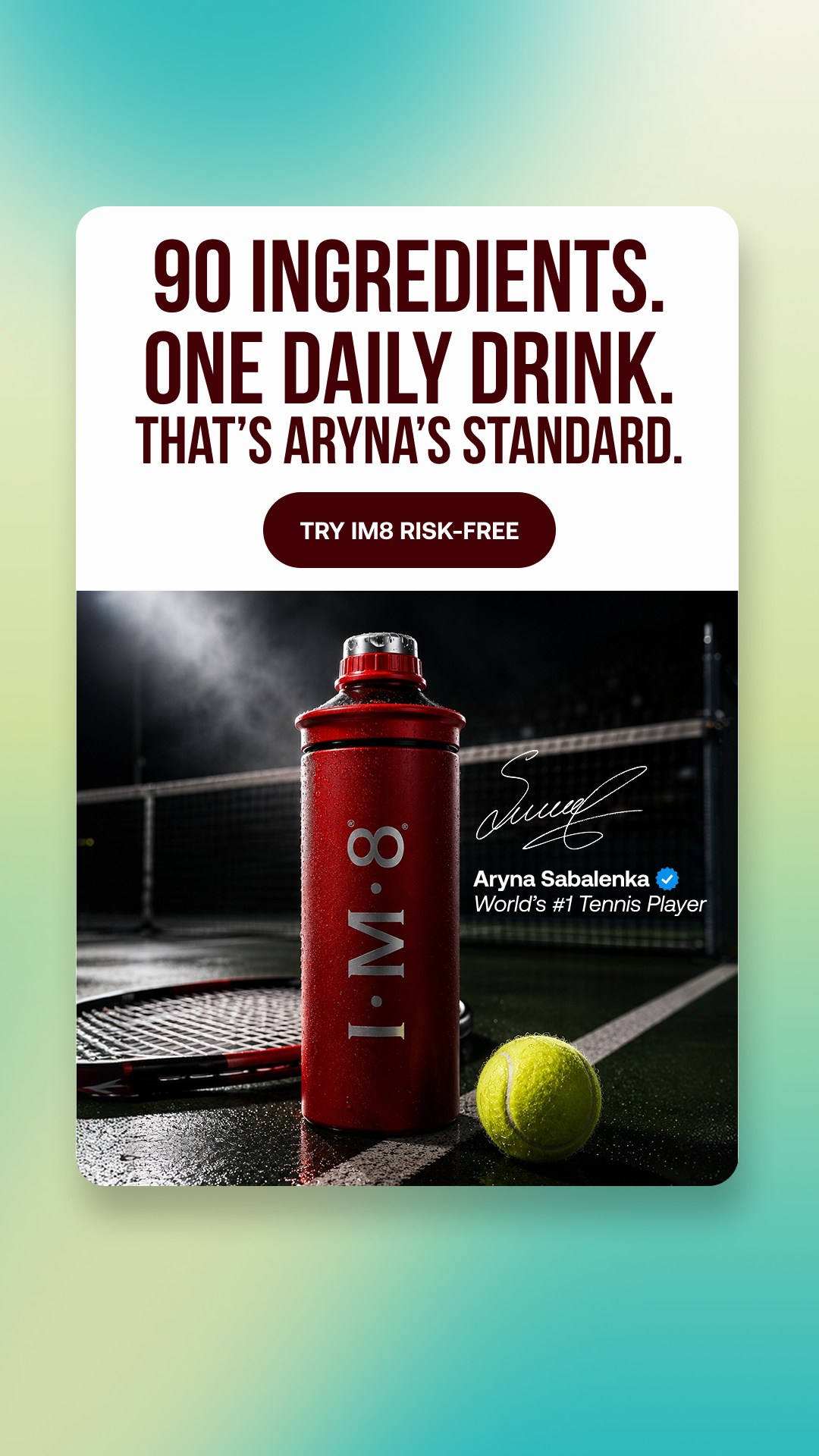 IM8 Health Facebook ad