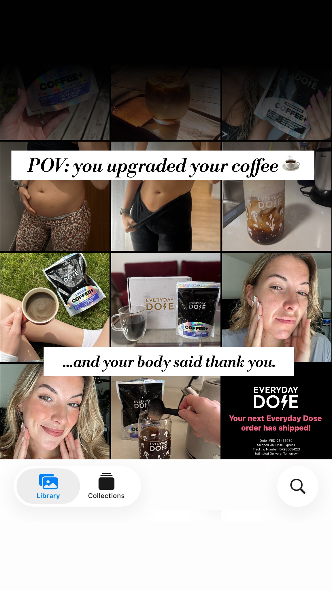 Everyday Dose Facebook ad
