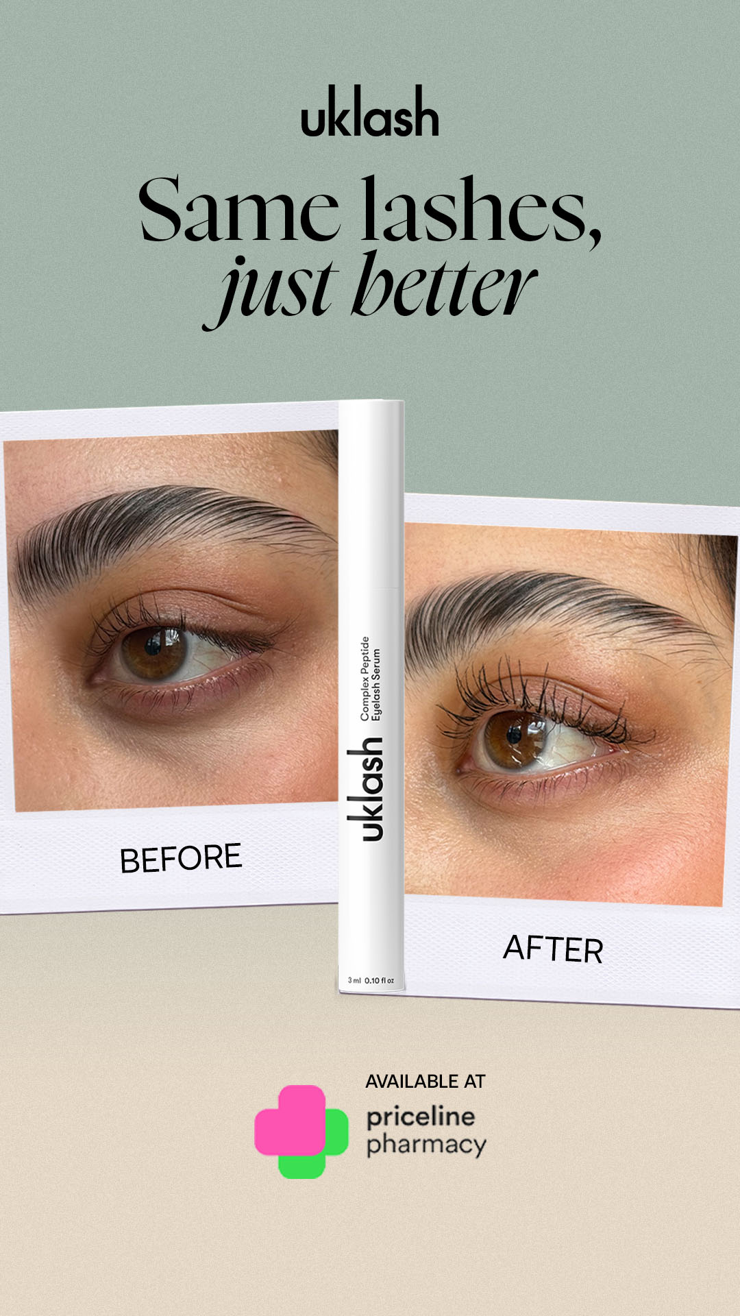 Uklash Facebook ad from Apr 17, 2026