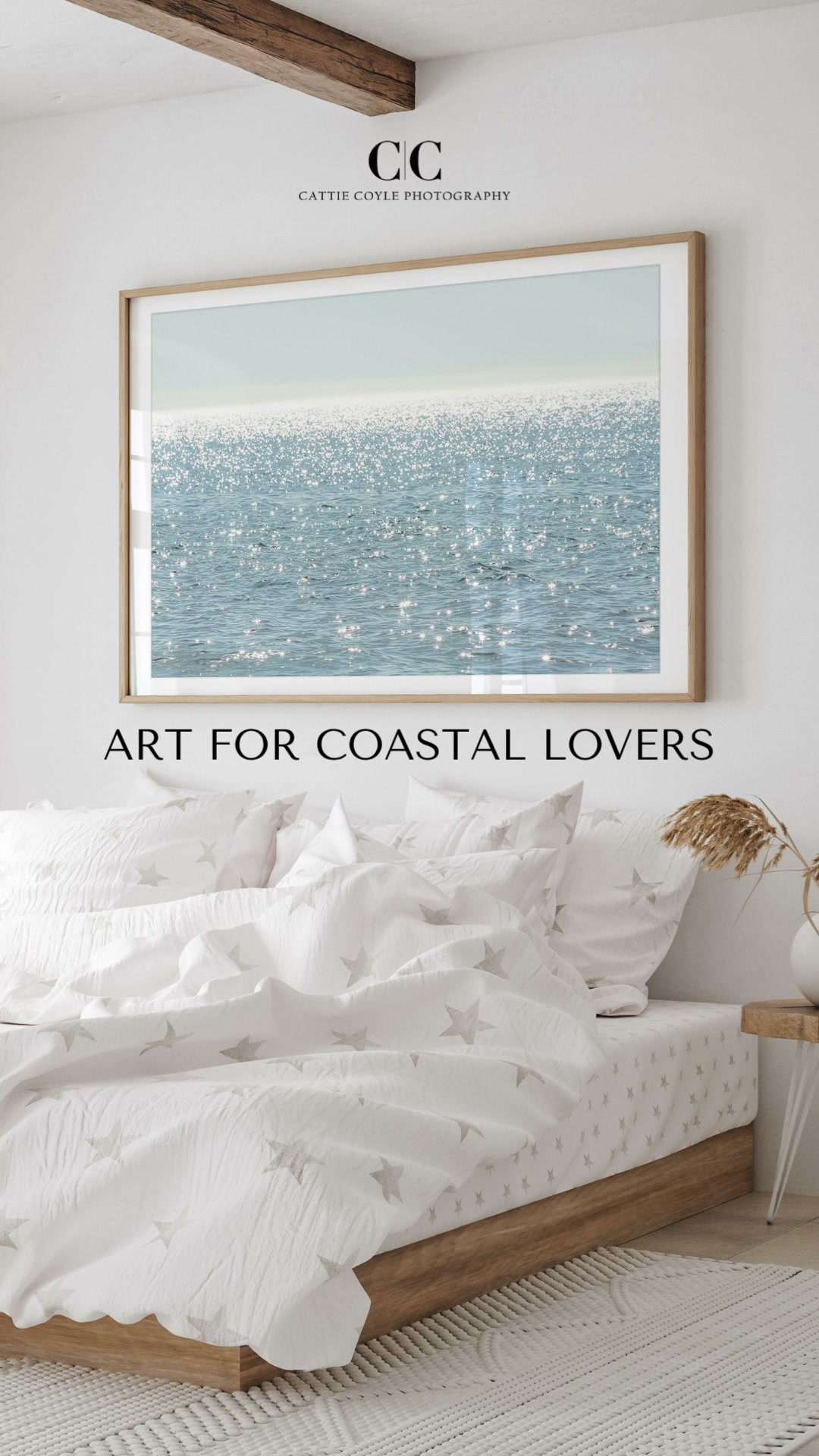 Cattie Coyle Photography Facebook ad: Original coastal fine art photography prints that turn…