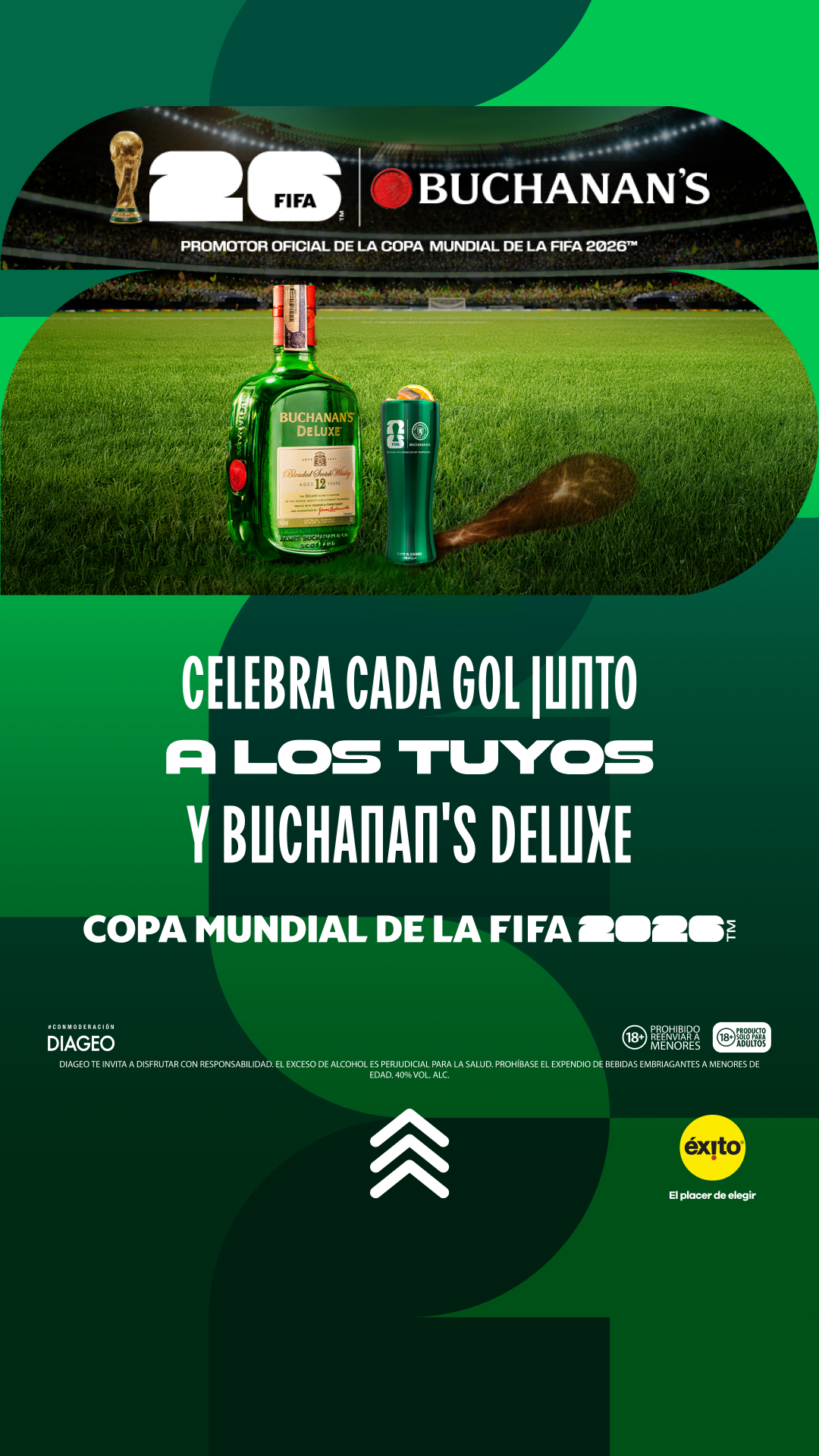 Éxito Facebook ad