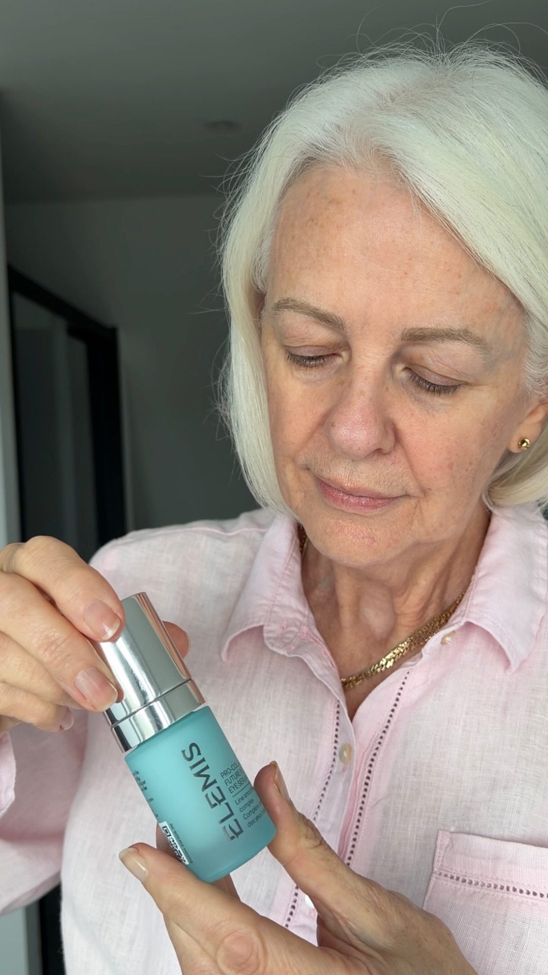 Elemis Facebook ad: Ad I’m all for embracing ageing, every laugh…