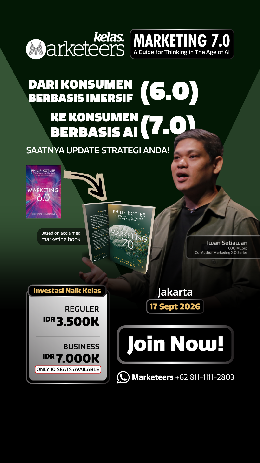 Marketeers Facebook ad from Jul 27, 2026