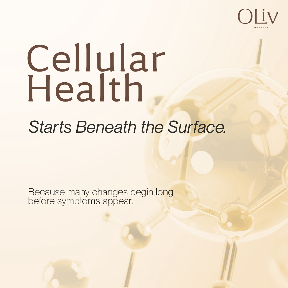 Oliv Longevity Facebook ad