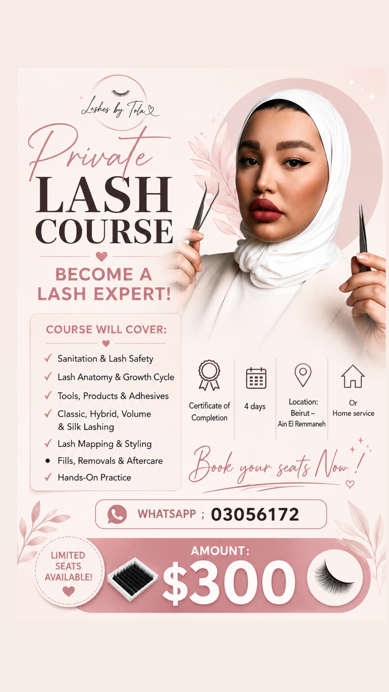 Lashes by tola Facebook ad from Jun 19, 2026