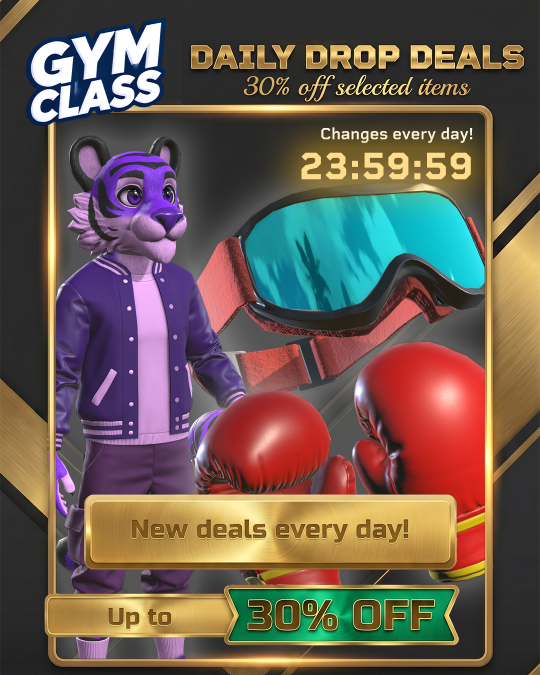 Gym Class VR Facebook ad