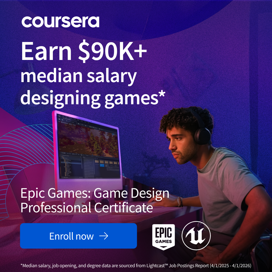 Coursera Facebook ad