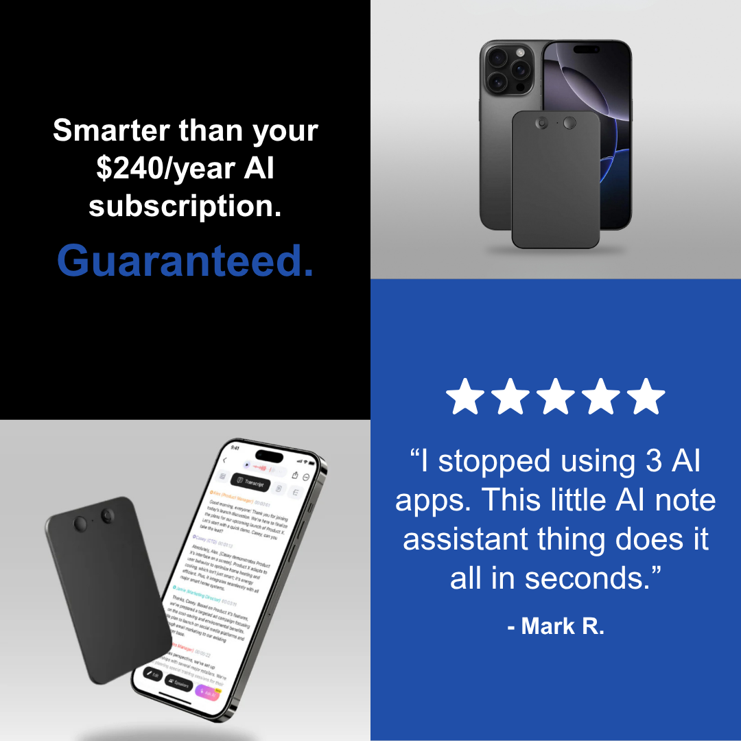 Auro Facebook ad: Smarter Notes. Zero Effort.