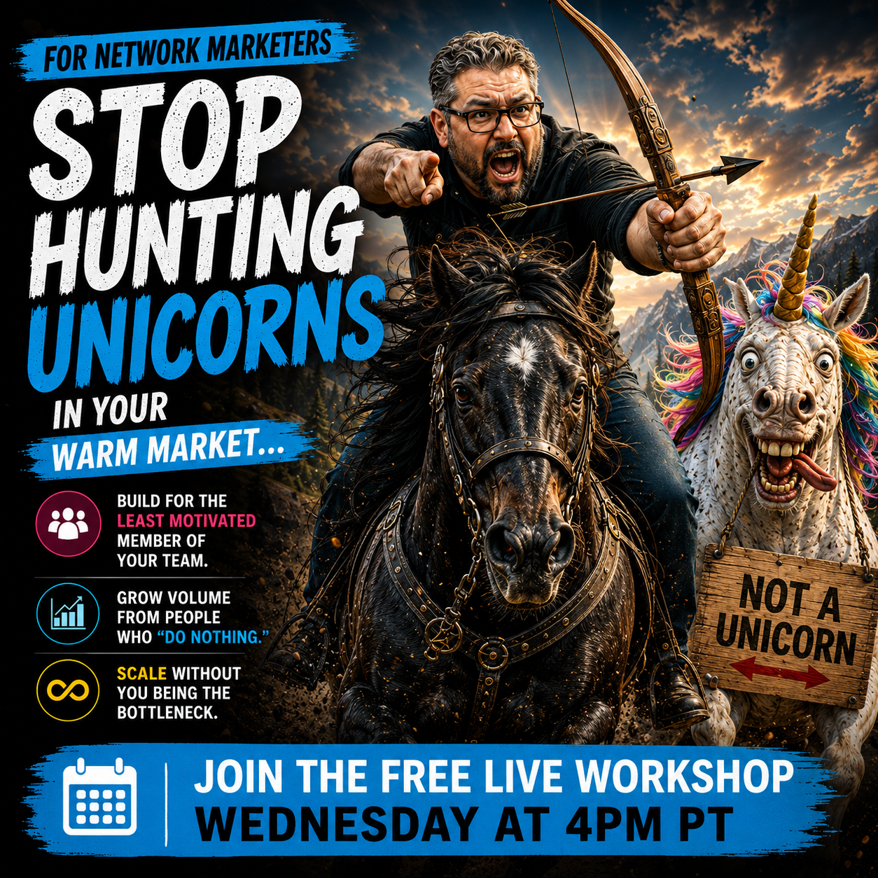 Attraction Marketing Facebook ad
