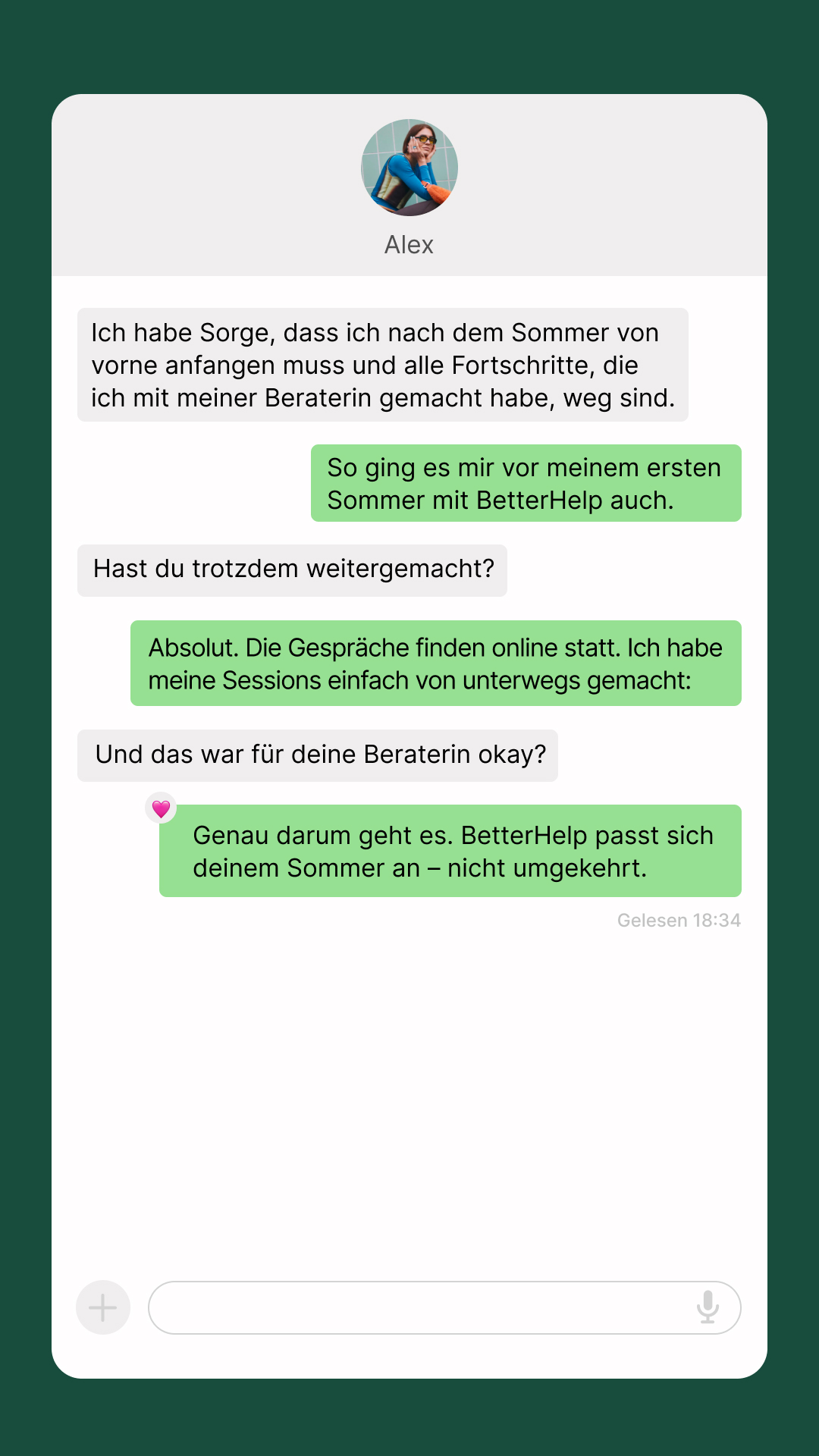 BetterHelp Facebook ad