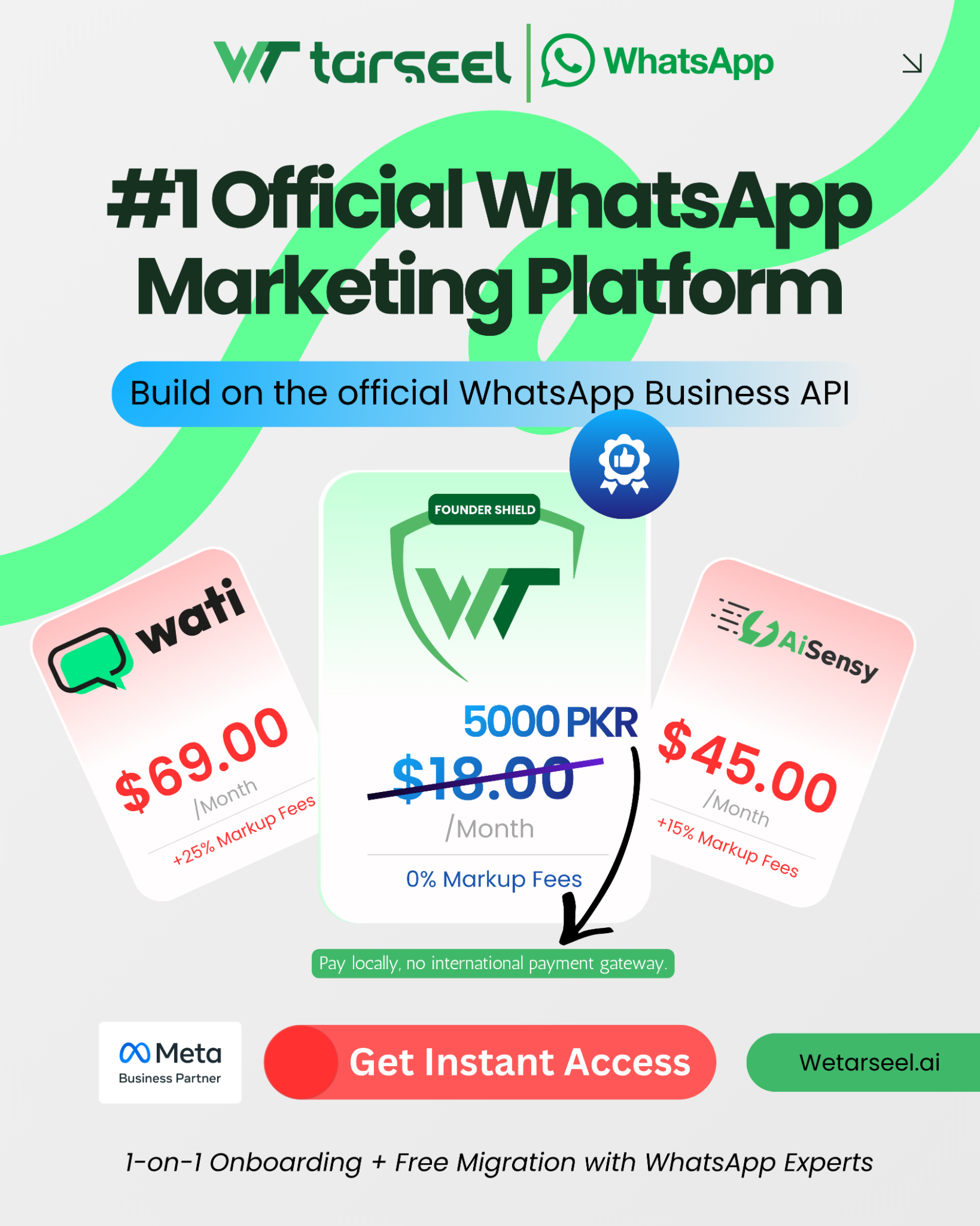 Wetarseel Facebook ad: Protect yourself ban if you are a founder…