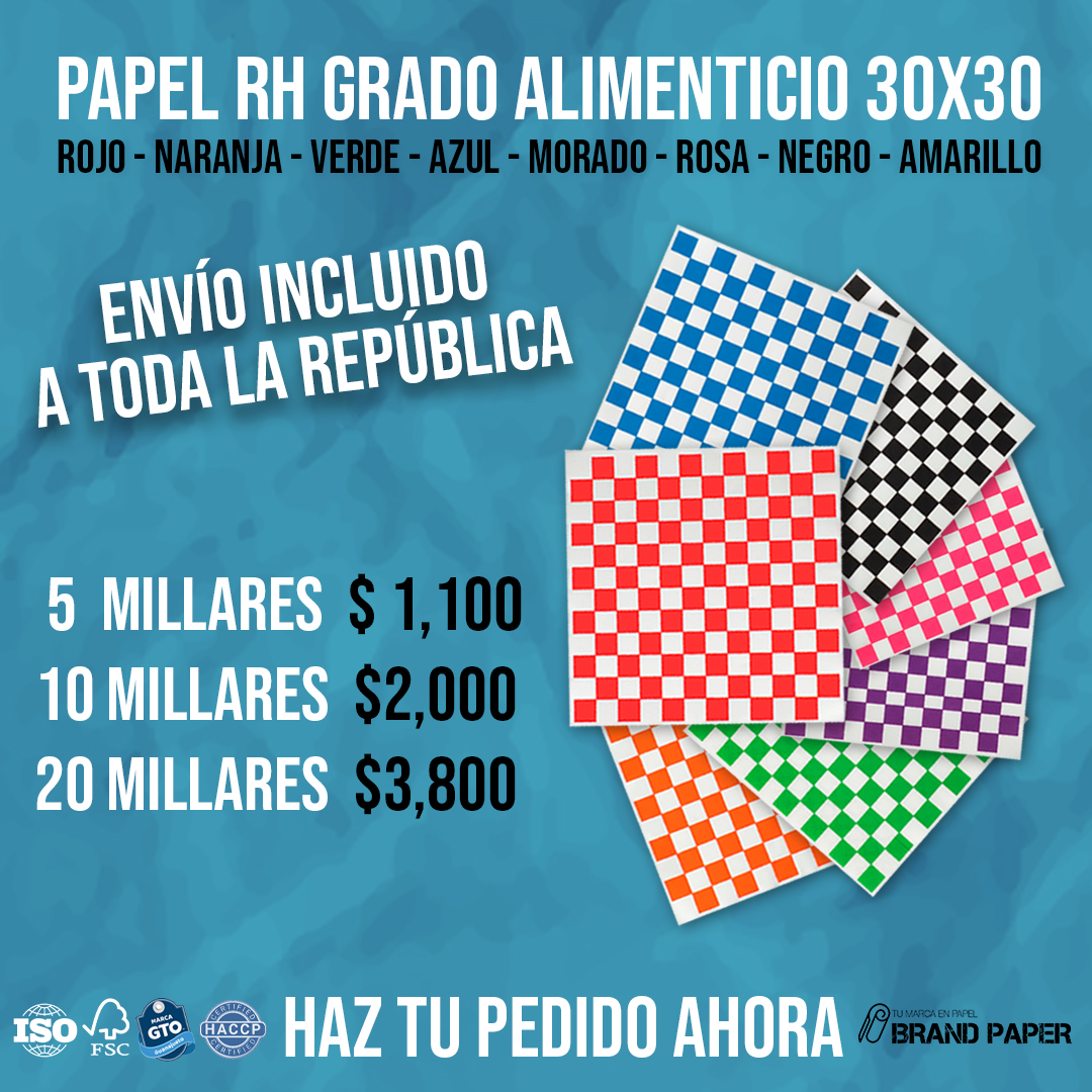 Brand Paper Facebook ad: Contáctanos
