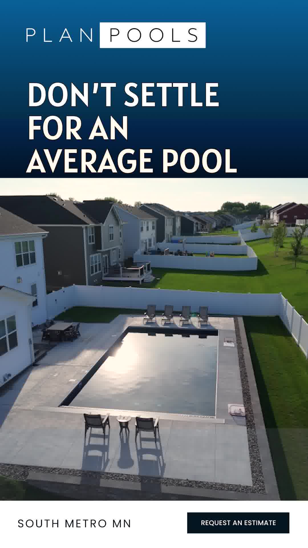 Plan Pools & Concrete Facebook ad from May 27, 2026