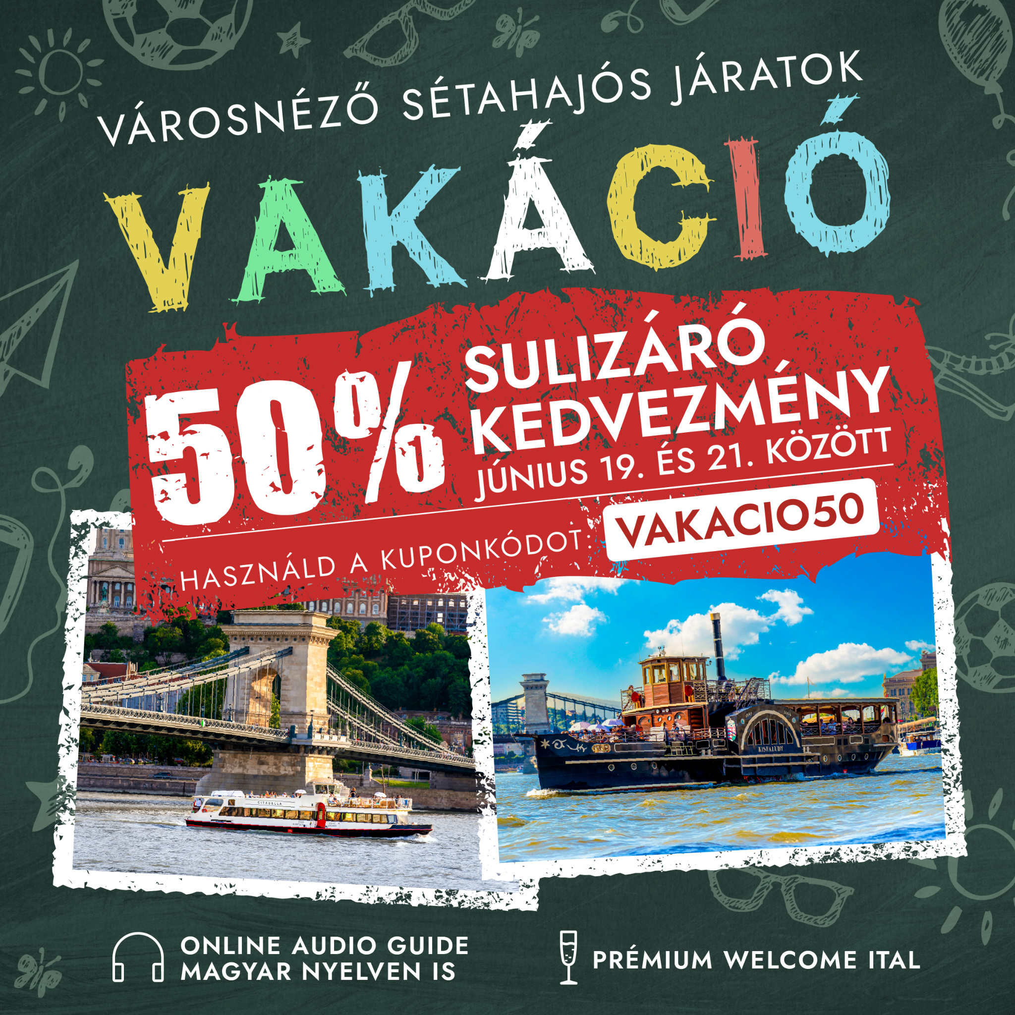 Duna Cruises Facebook ad