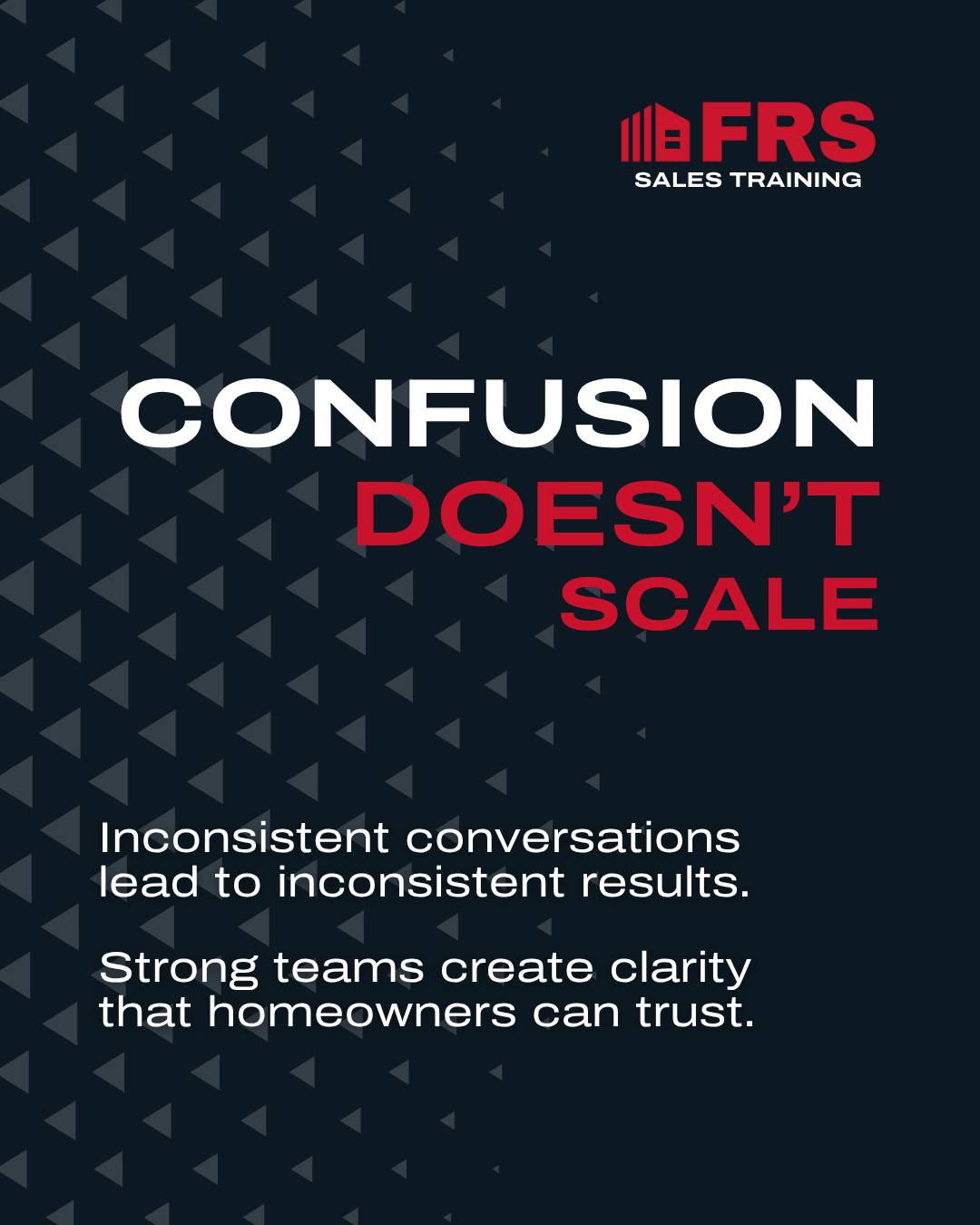 Foundation Rescue Supply Facebook ad: Homeowners don’t just listen to what your team…