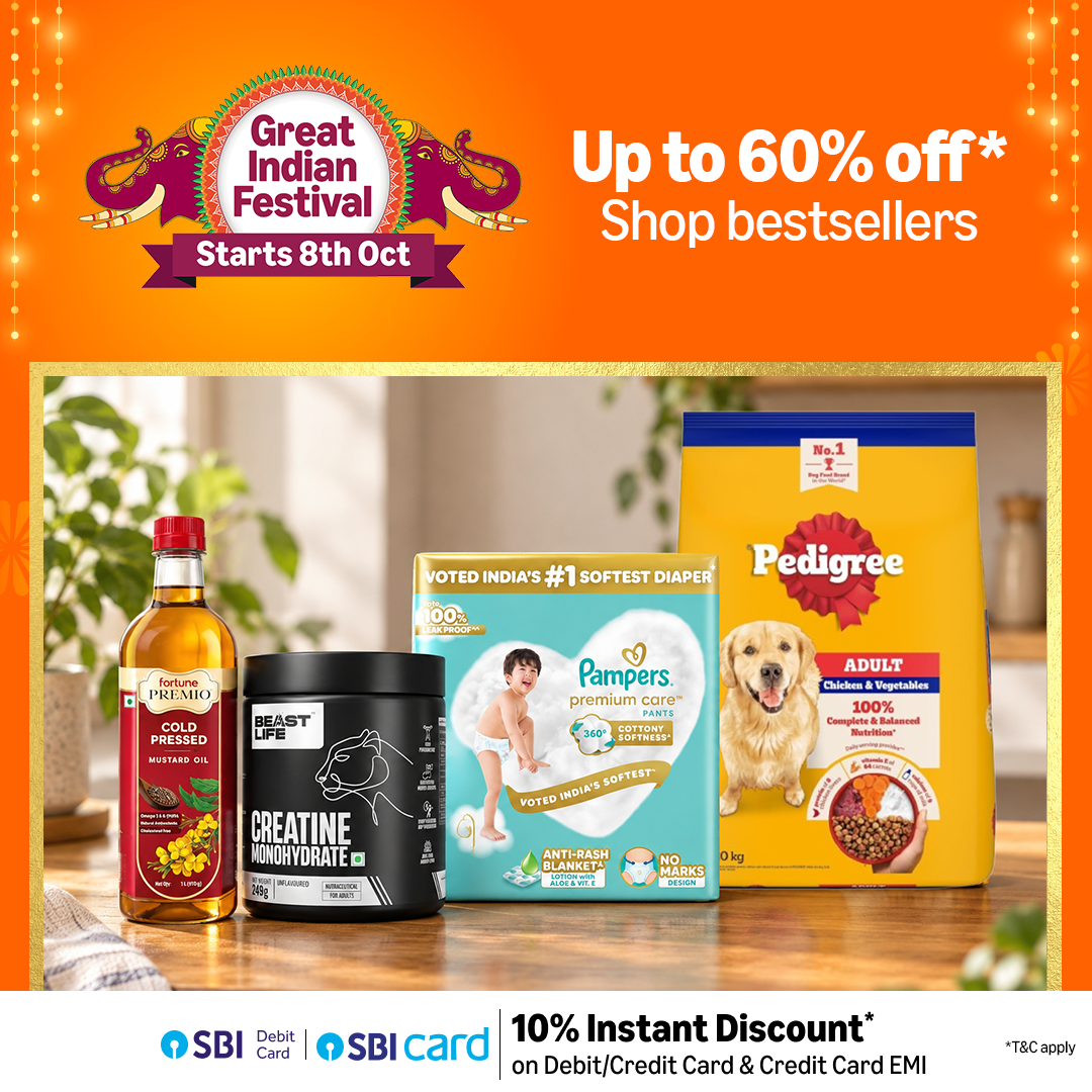 Amazon India Facebook ad: Deals on Bestsellers