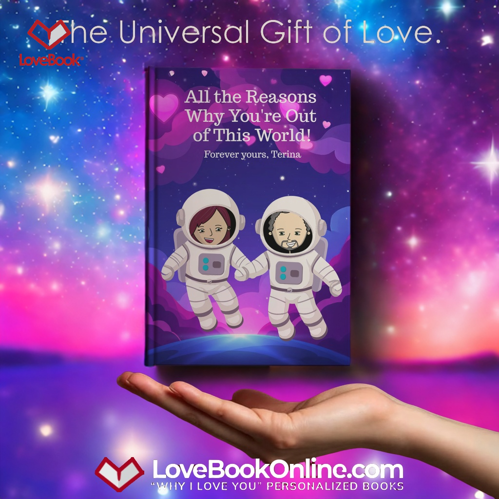 LoveBook Facebook ad