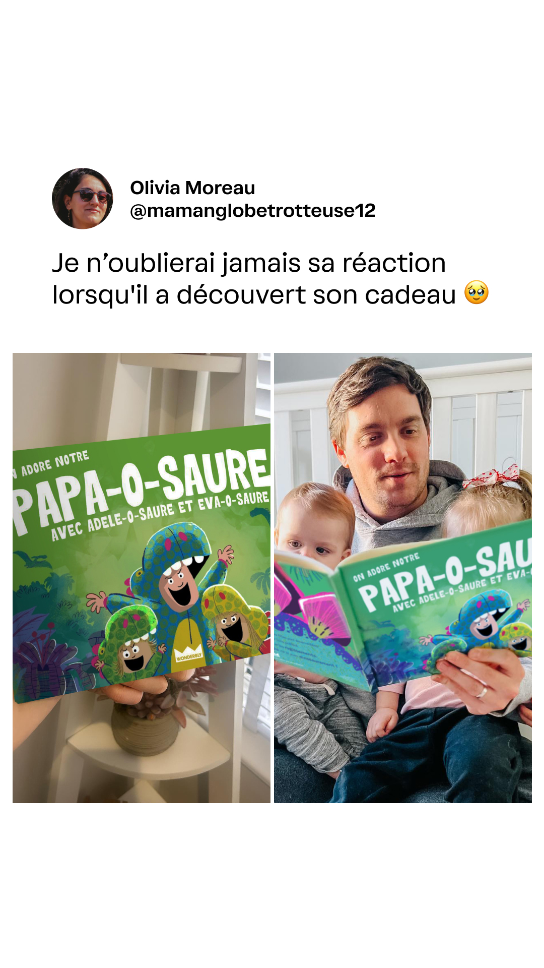 Wonderbly Facebook ad