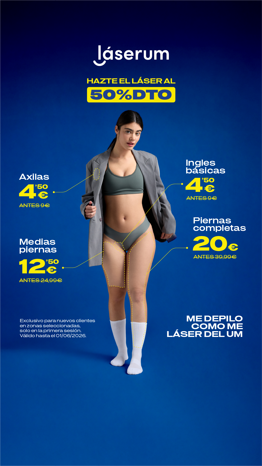 Láserum Facebook ad