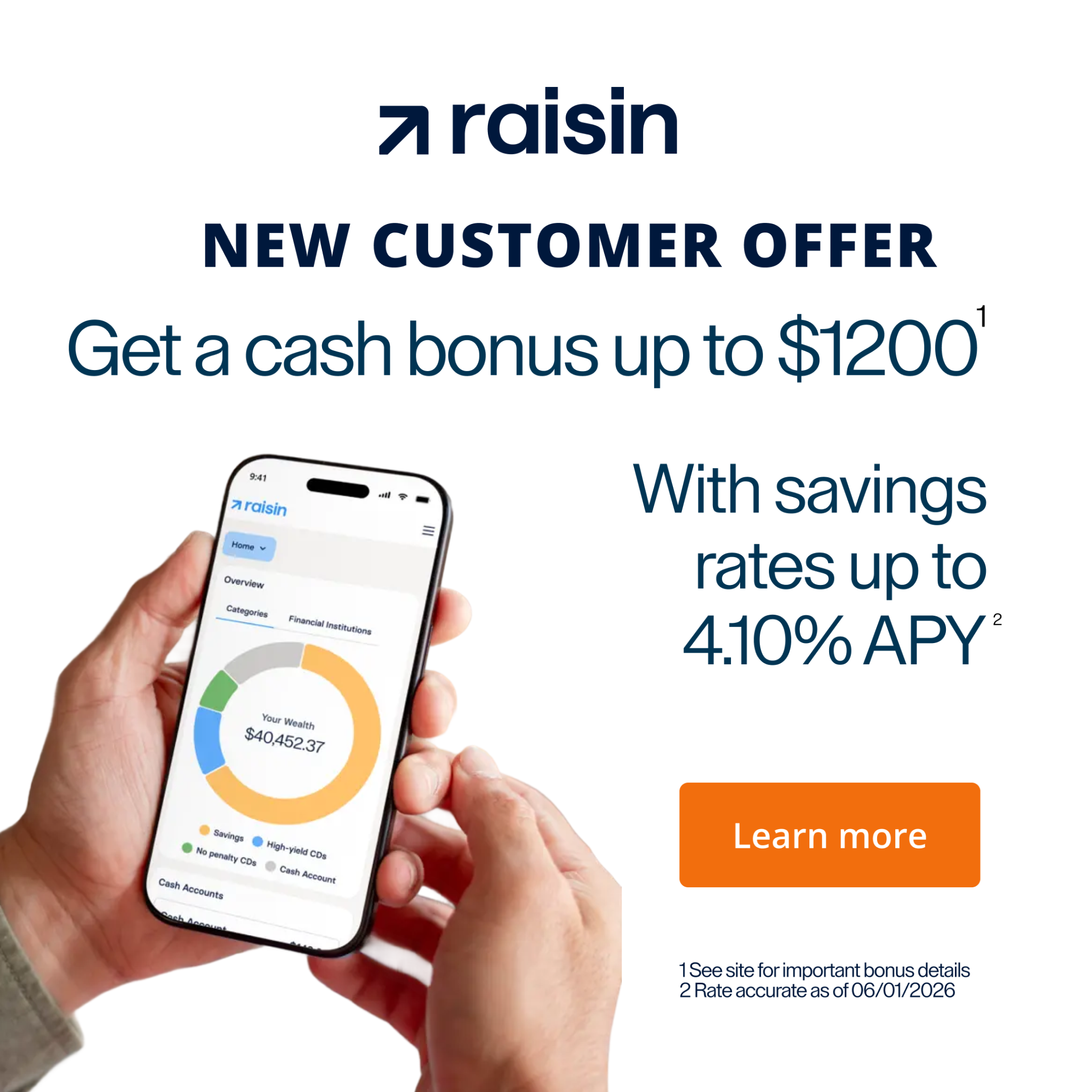 Raisin US Facebook ad