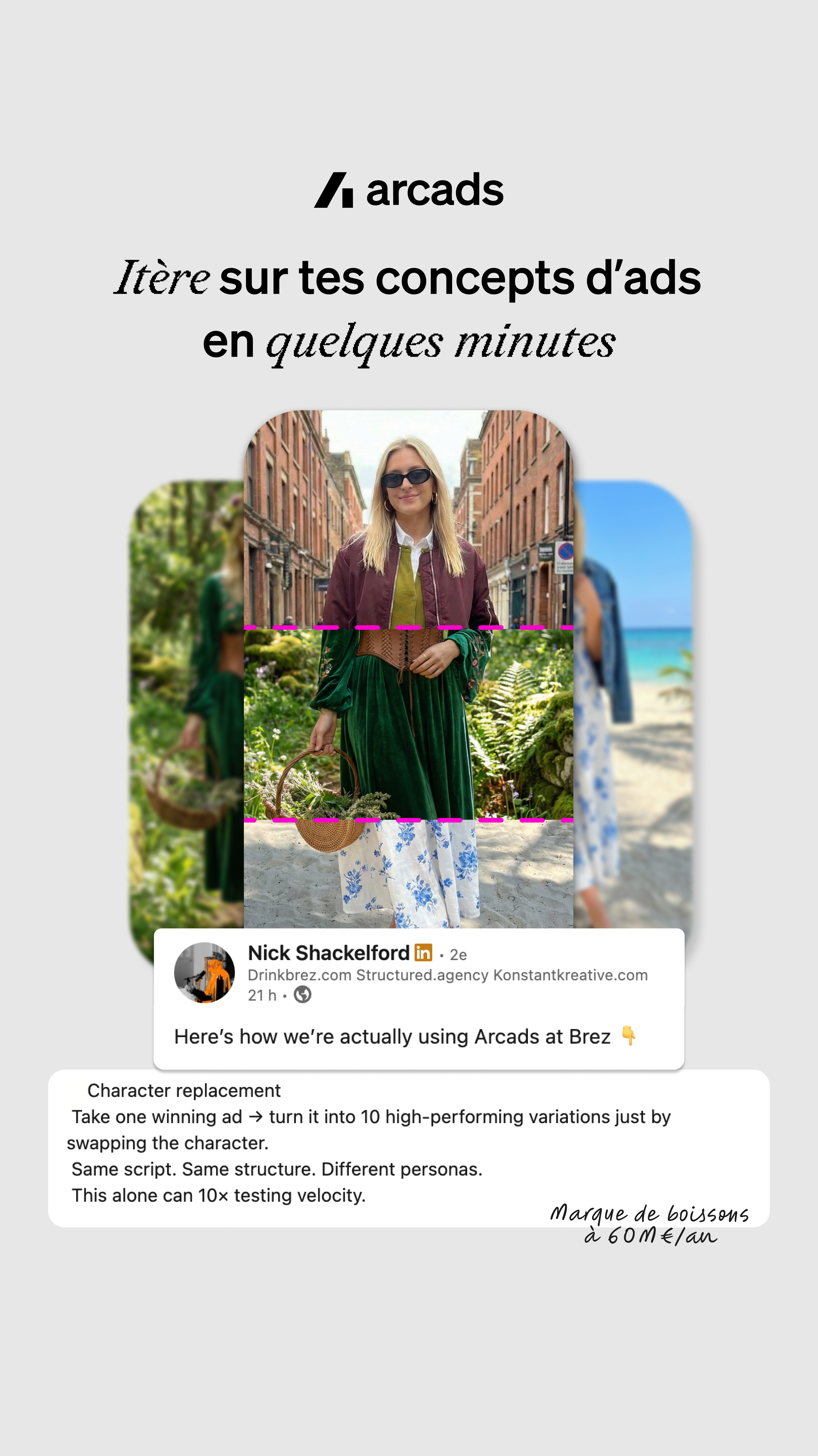 Arcads AI Facebook ad