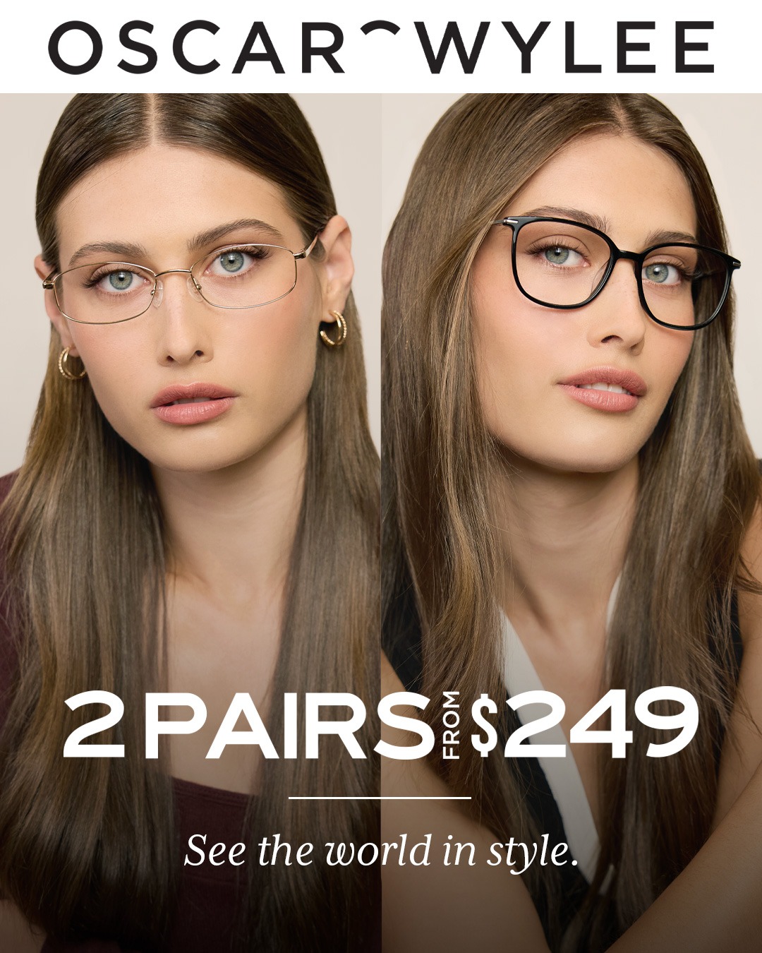 Oscar Wylee Eyewear Facebook ad