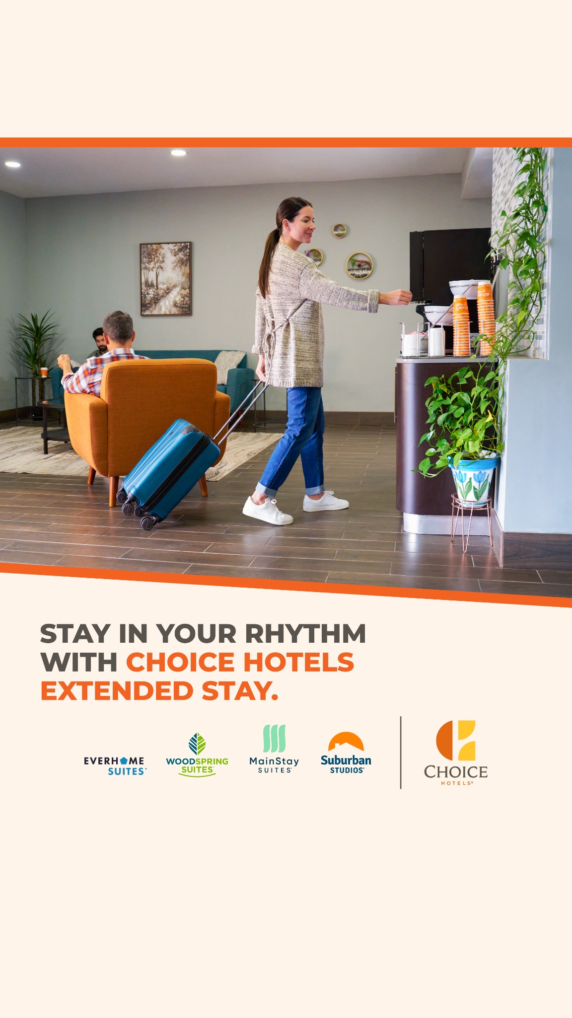 Choice Hotels Facebook ad