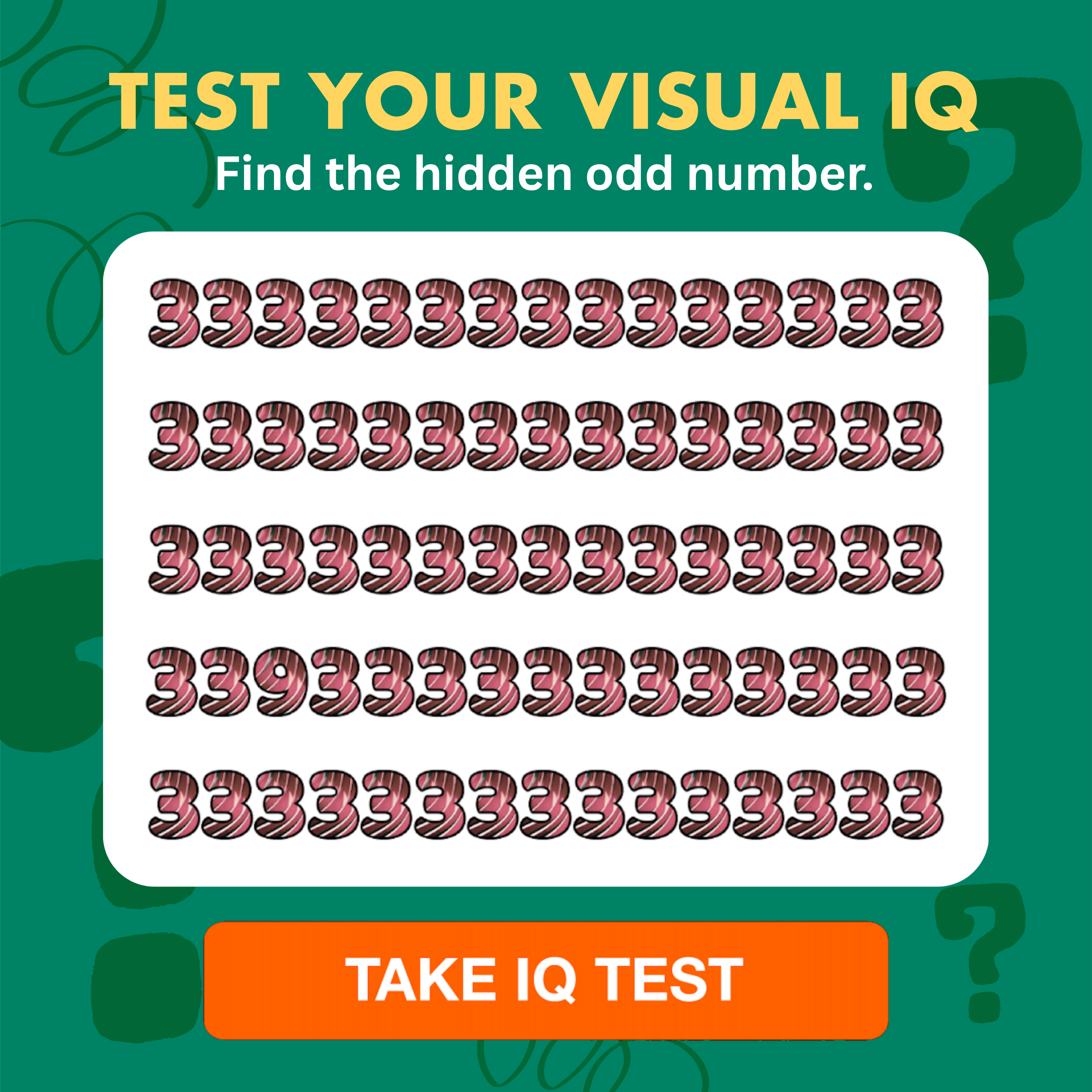 My IQ Facebook ad