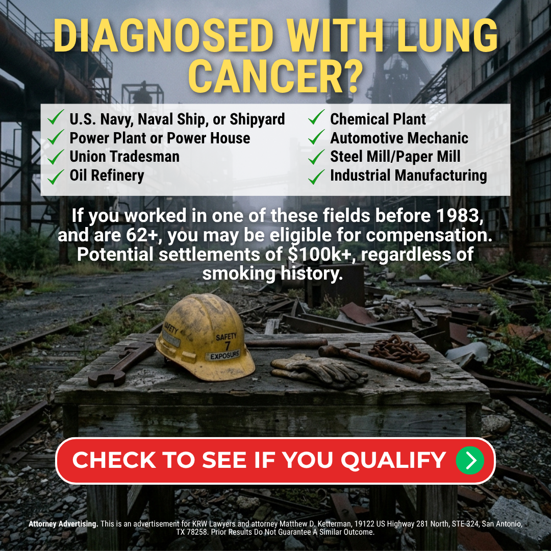 Lung Cancer Law Group Facebook ad