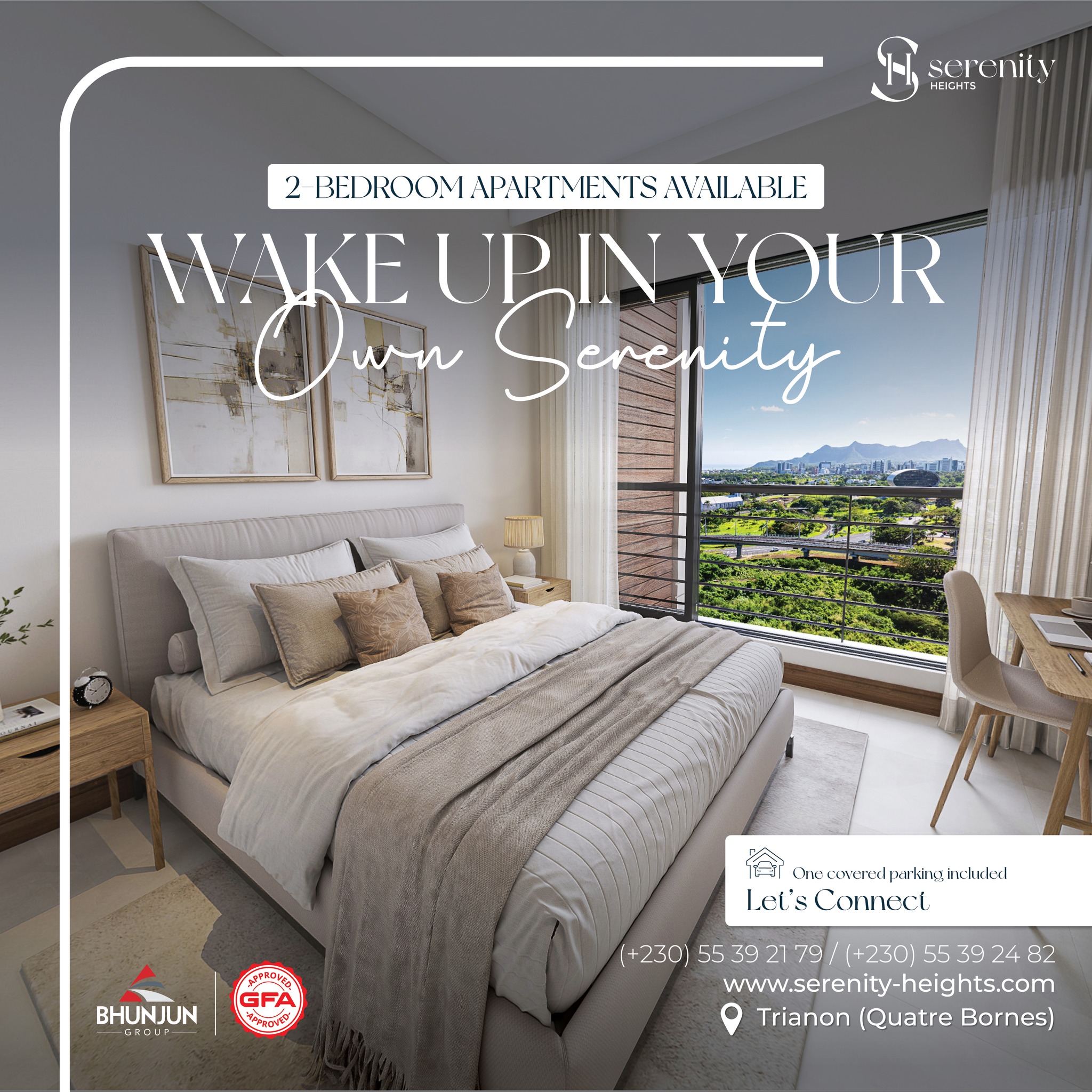 Serenity Heights Facebook ad