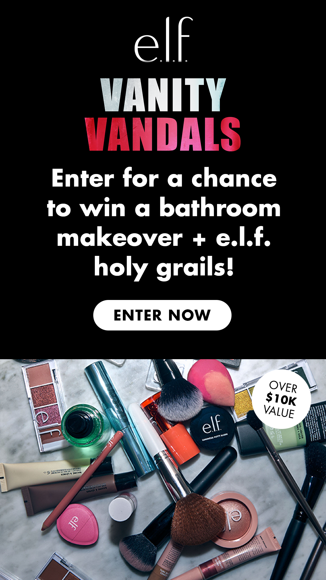 e.l.f. Cosmetics Facebook ad