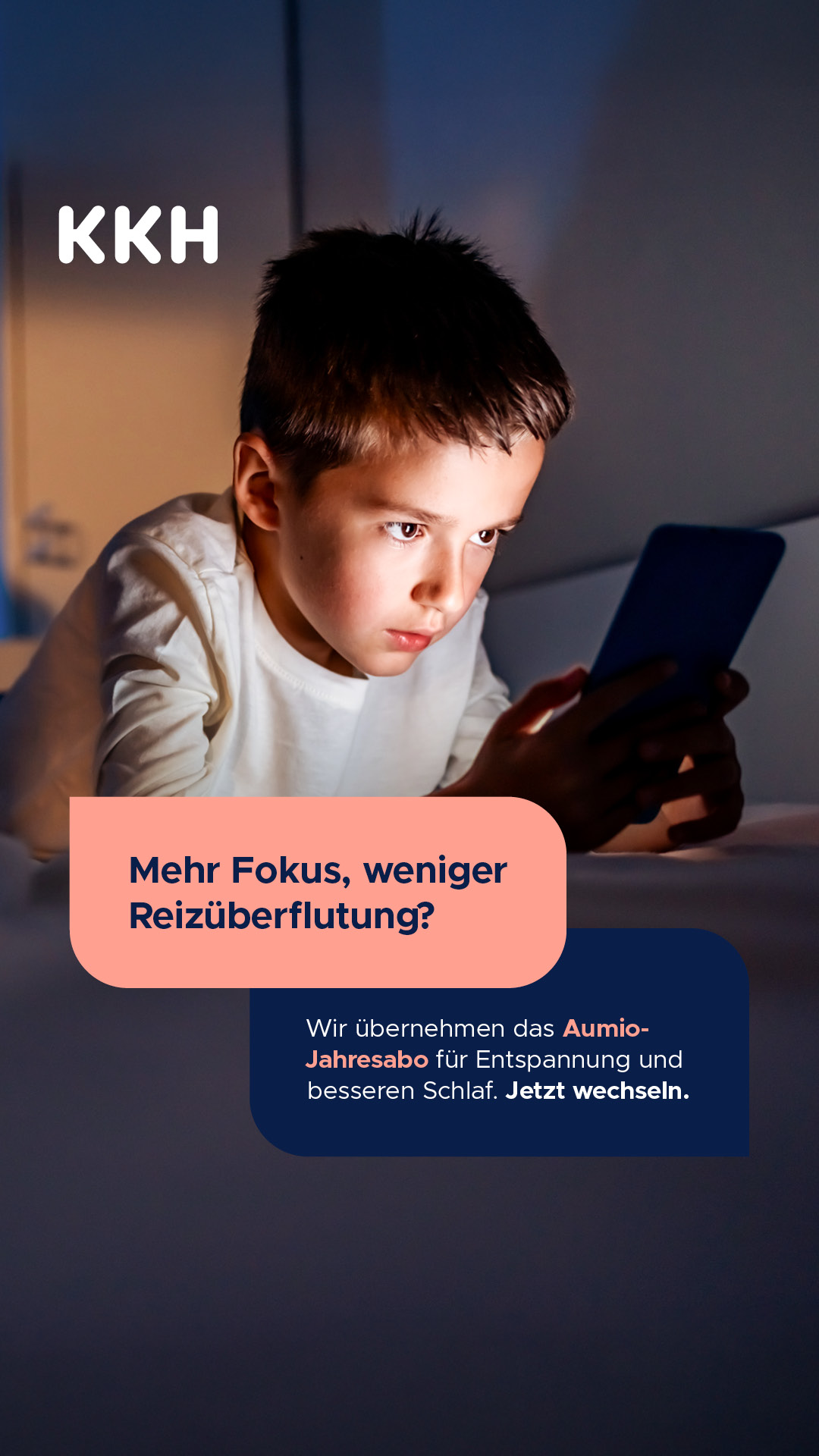 KKH Kaufmännische Krankenkasse Facebook ad from Apr 7, 2026