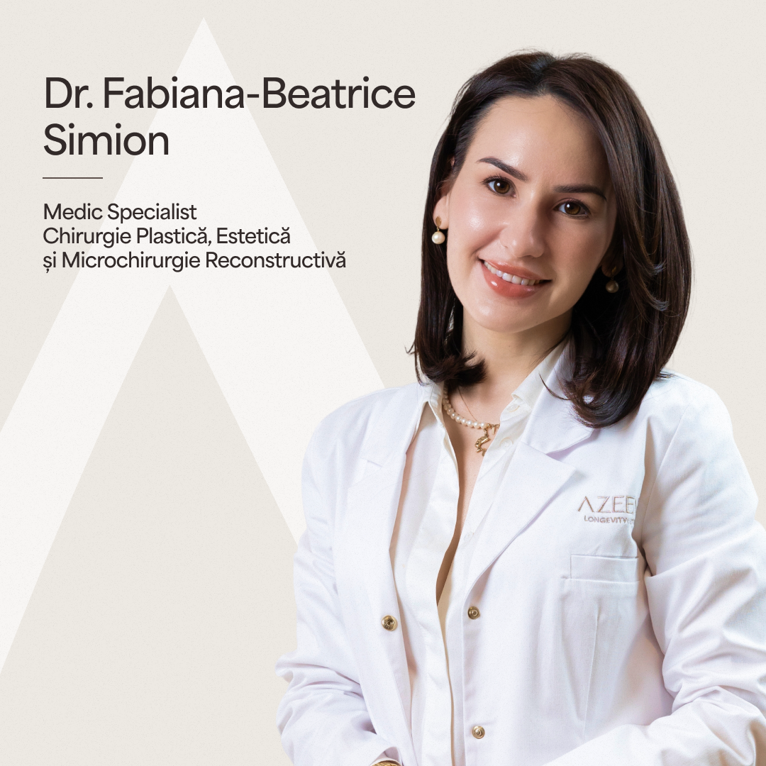 Azeena Longevity Institute Facebook ad: Fabiana Beatrice Simion, Medic Specialist Chirurgie…