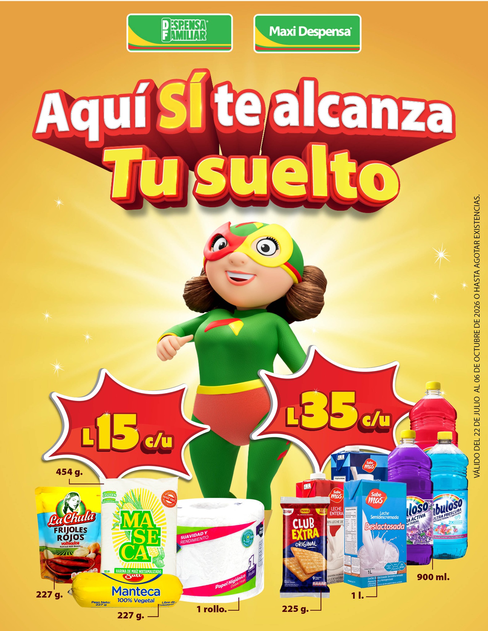 Despensa Familiar y Maxi Despensa Honduras Facebook ad