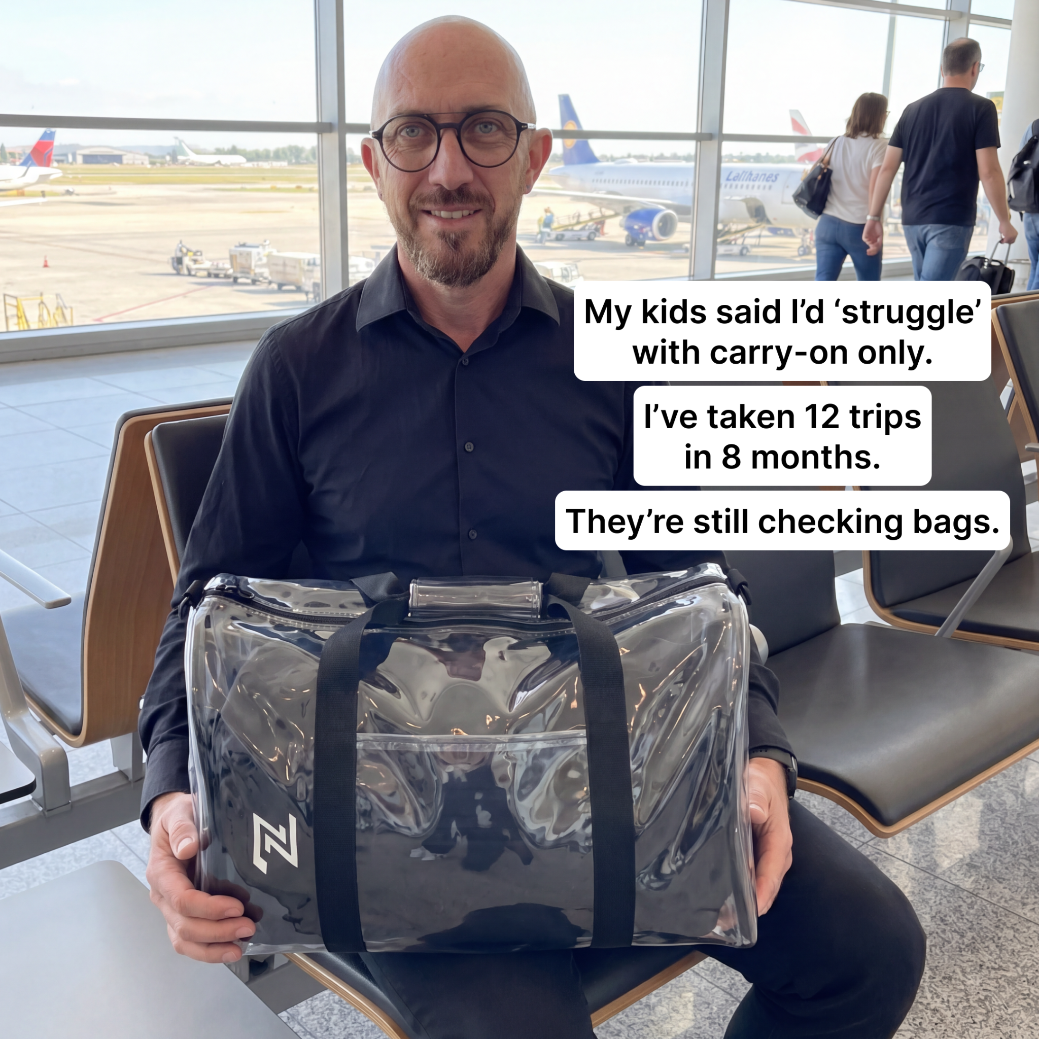 Travel With Frank Facebook ad: How I Fit 14 Days of Clothes in a Carry-On