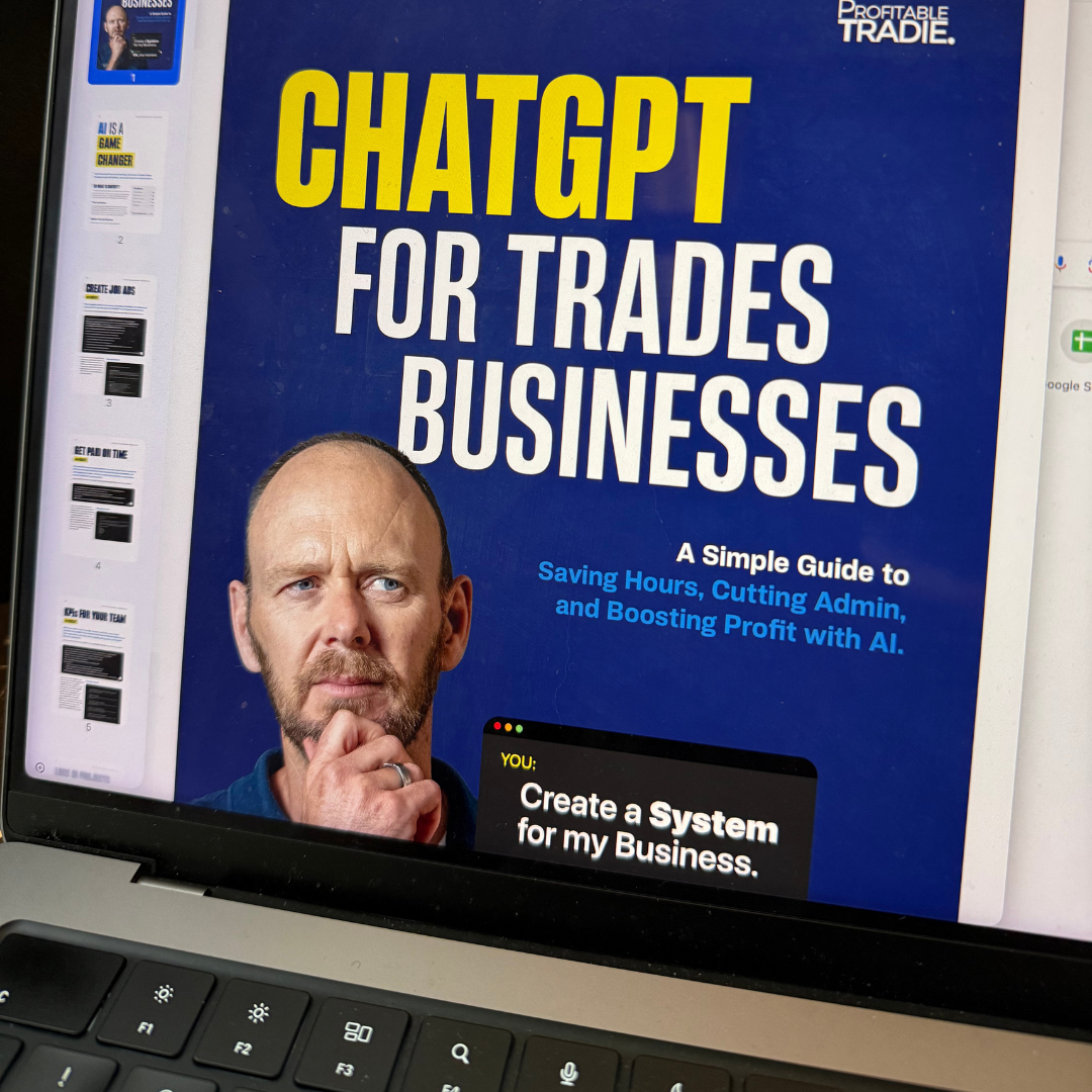 The Profitable Tradie Program Facebook ad