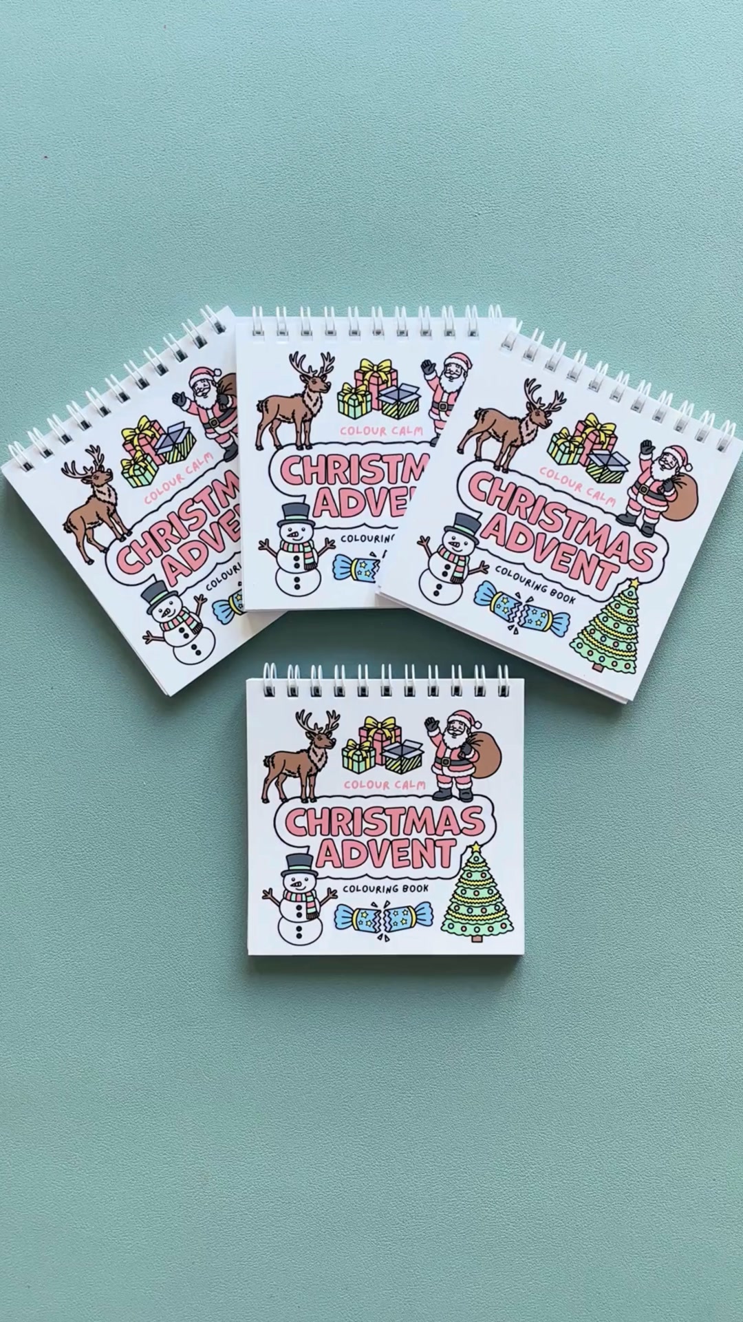 Colour Calm Facebook ad: Your Pocket-Sized Colouring Advent Calendar