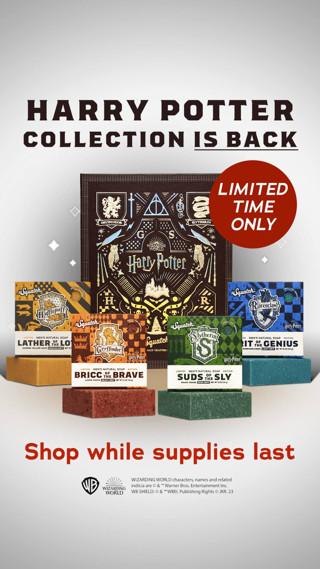 Dr. Squatch Facebook ad